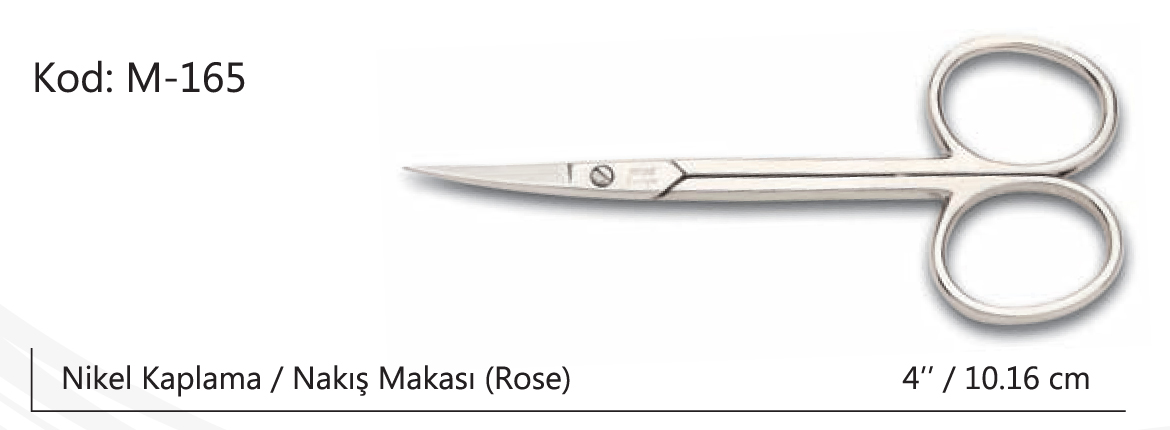 Evimdeyokyok Rose Europe Nakiş Makasi Süper Kalite No:4 10,16 Cm Tdrtr
