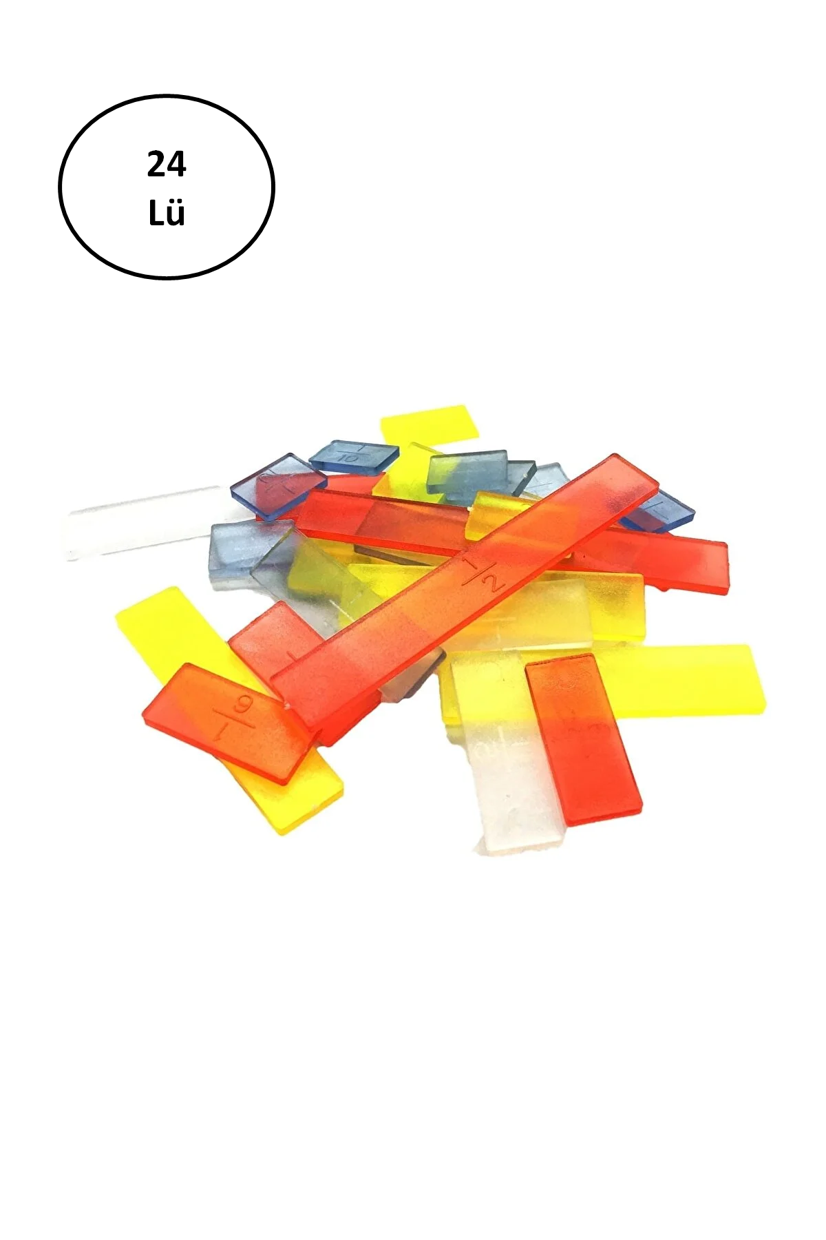 Just Cheap Store Rubenis Rubenis Rkt-39 Plastik Kesir Takimi 24'Lü