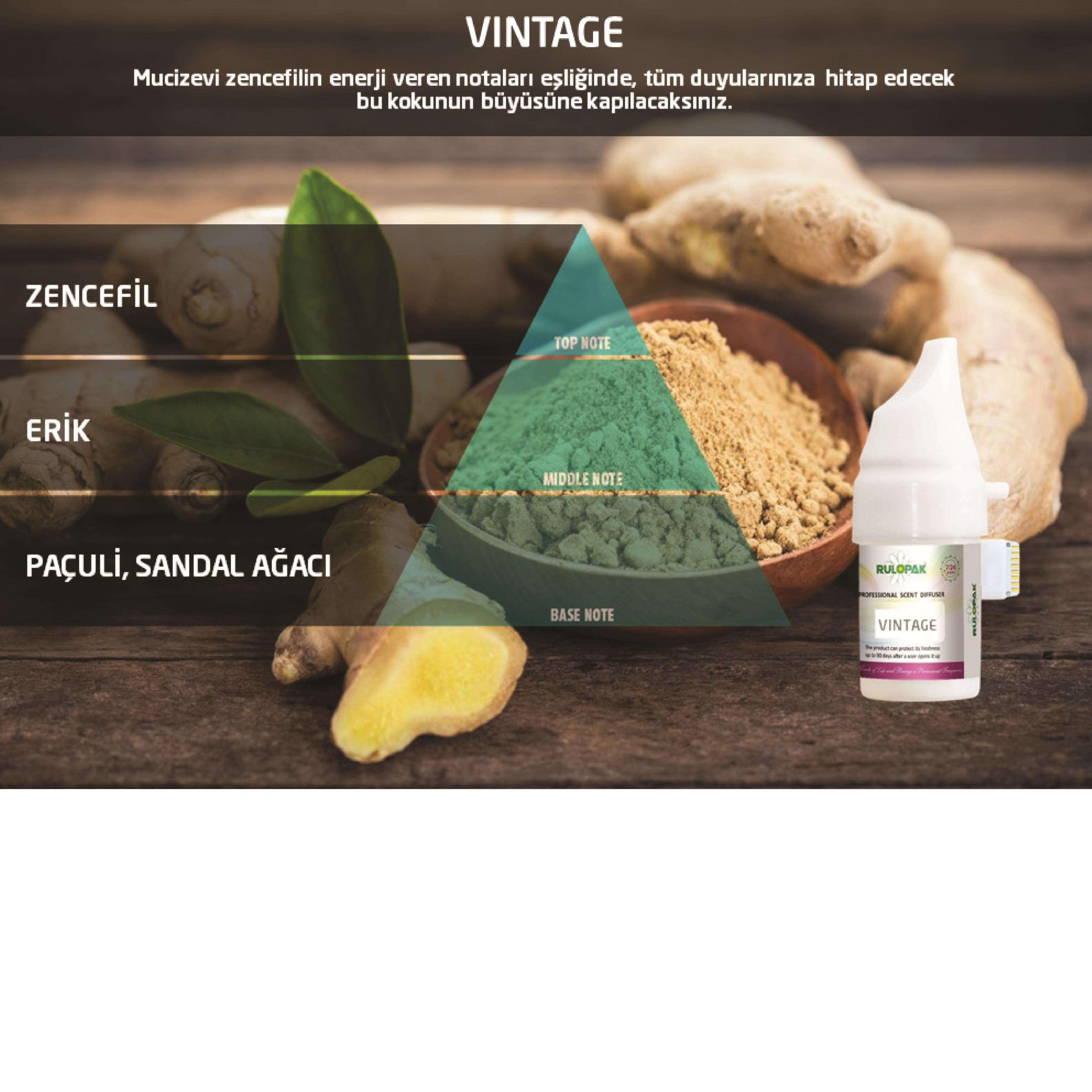 Rulopak  Vintage Koku Kartuşu 100 Ml (M5-M6)