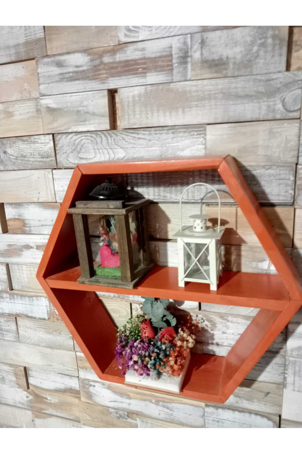 Woodenka Rusthing Rusthing Duvar Süsü Banyo Duş Dolabi