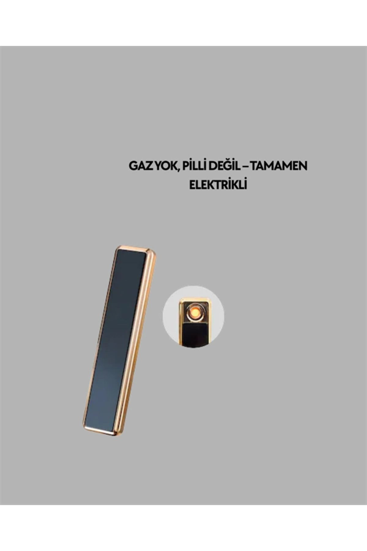 Pamiravm Rüzgar Geçirmez Elektronik Çakmak – Modern Tasarim, Metal Gövde