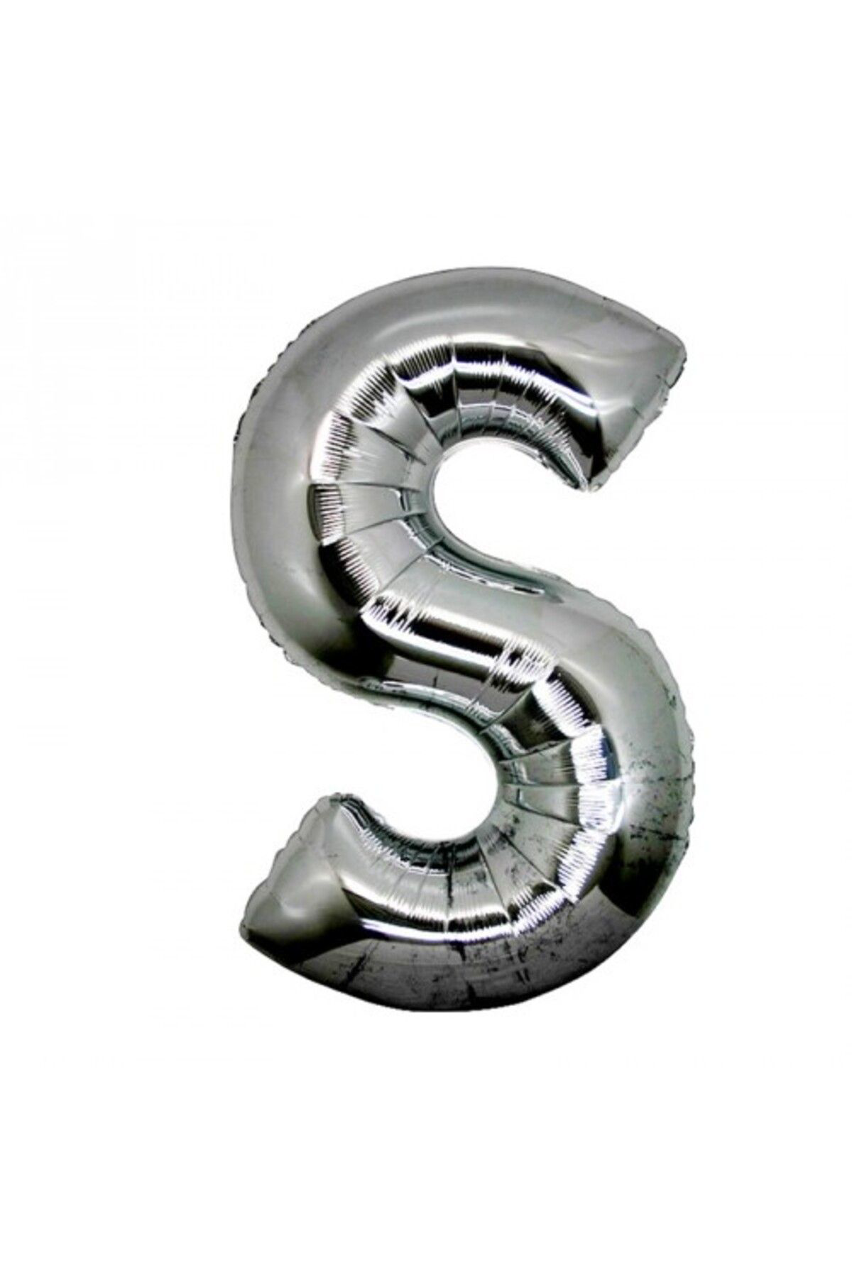 Ok Aksesuar S Harf Folyo Balon Gümüş Renk  40 İnç  Go50607202080