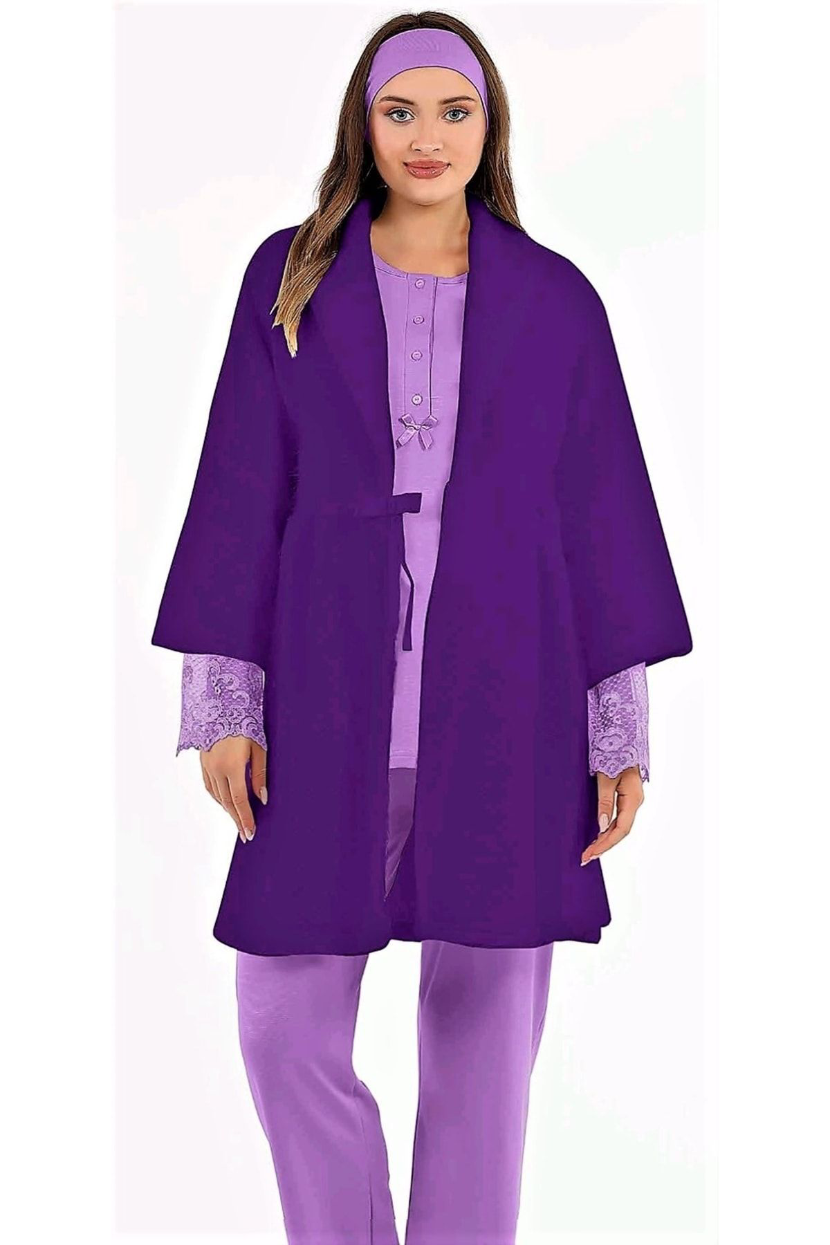 Baha Sabahlikli Loğusa Pijama Takimi Yeni Sezon