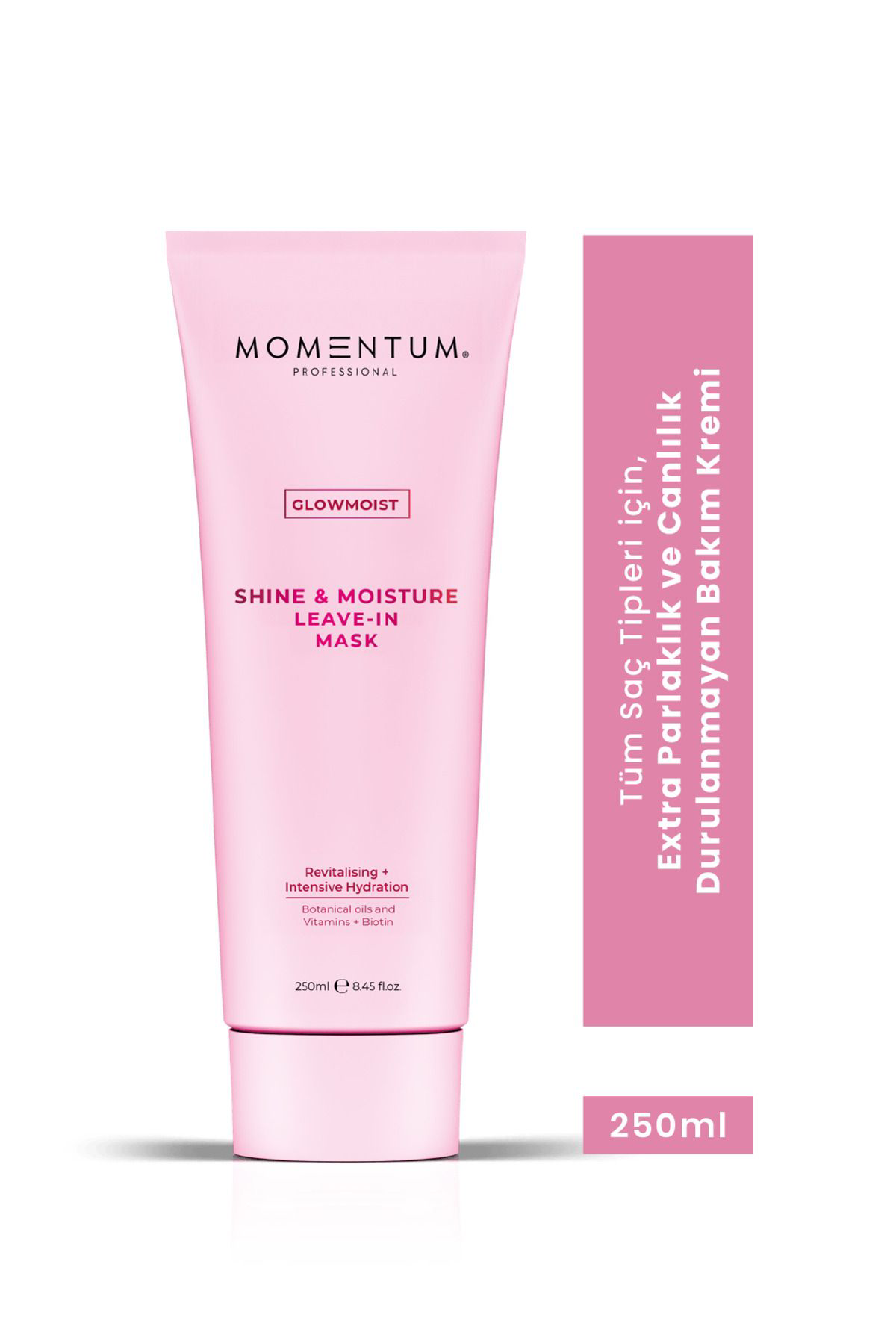 Momentum Saç Bakim Kremi Durulanmayan Shine & Mousture 250 Ml