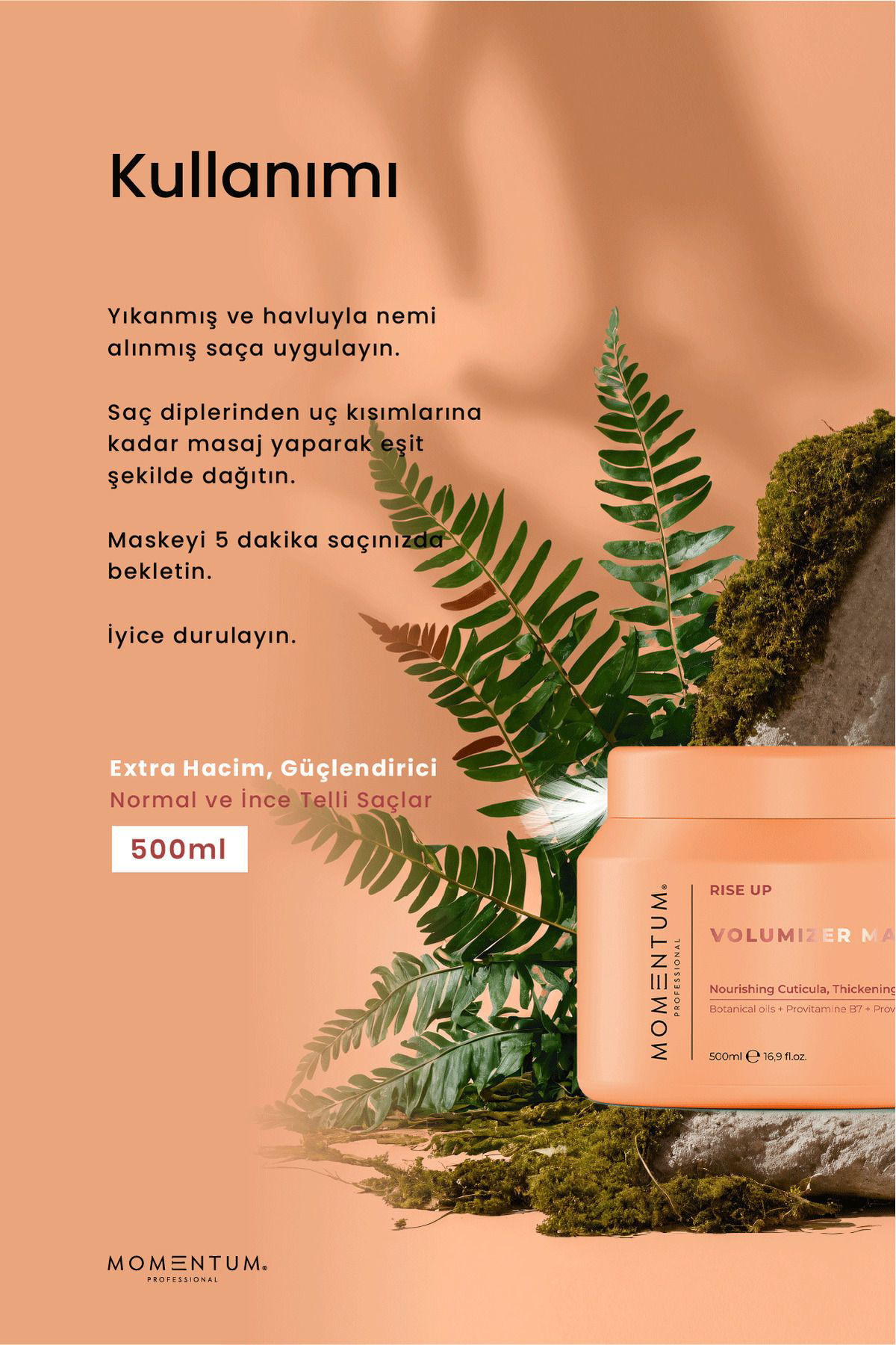 Momentum Saç Bakim Maskesi Volumizer Mask 500 Ml
