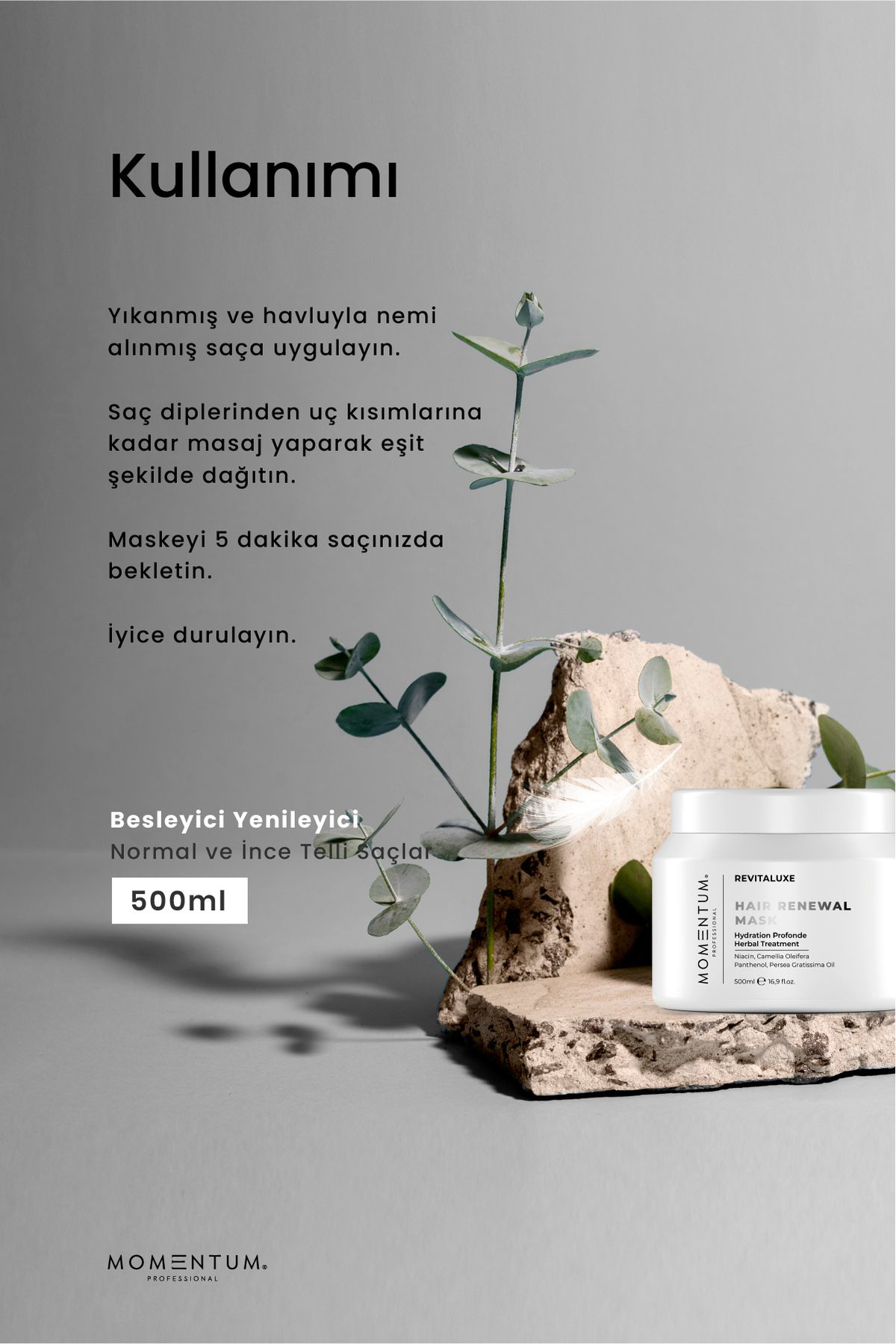 Momentum Saç Bakim Maskesi Hair Renewal 500 Ml