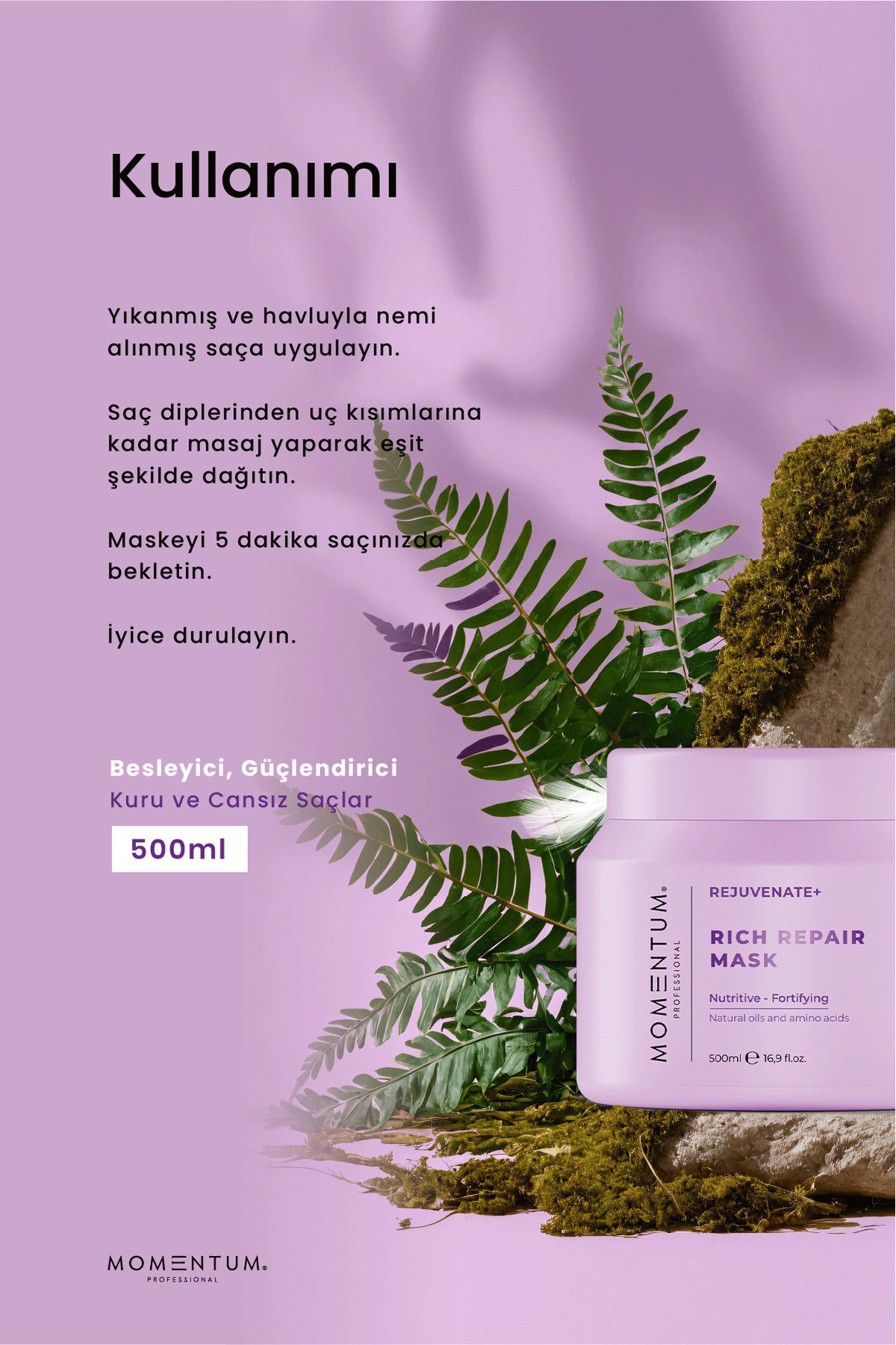 Momentum Saç Bakim Maskesi Rich Repair 500 Ml