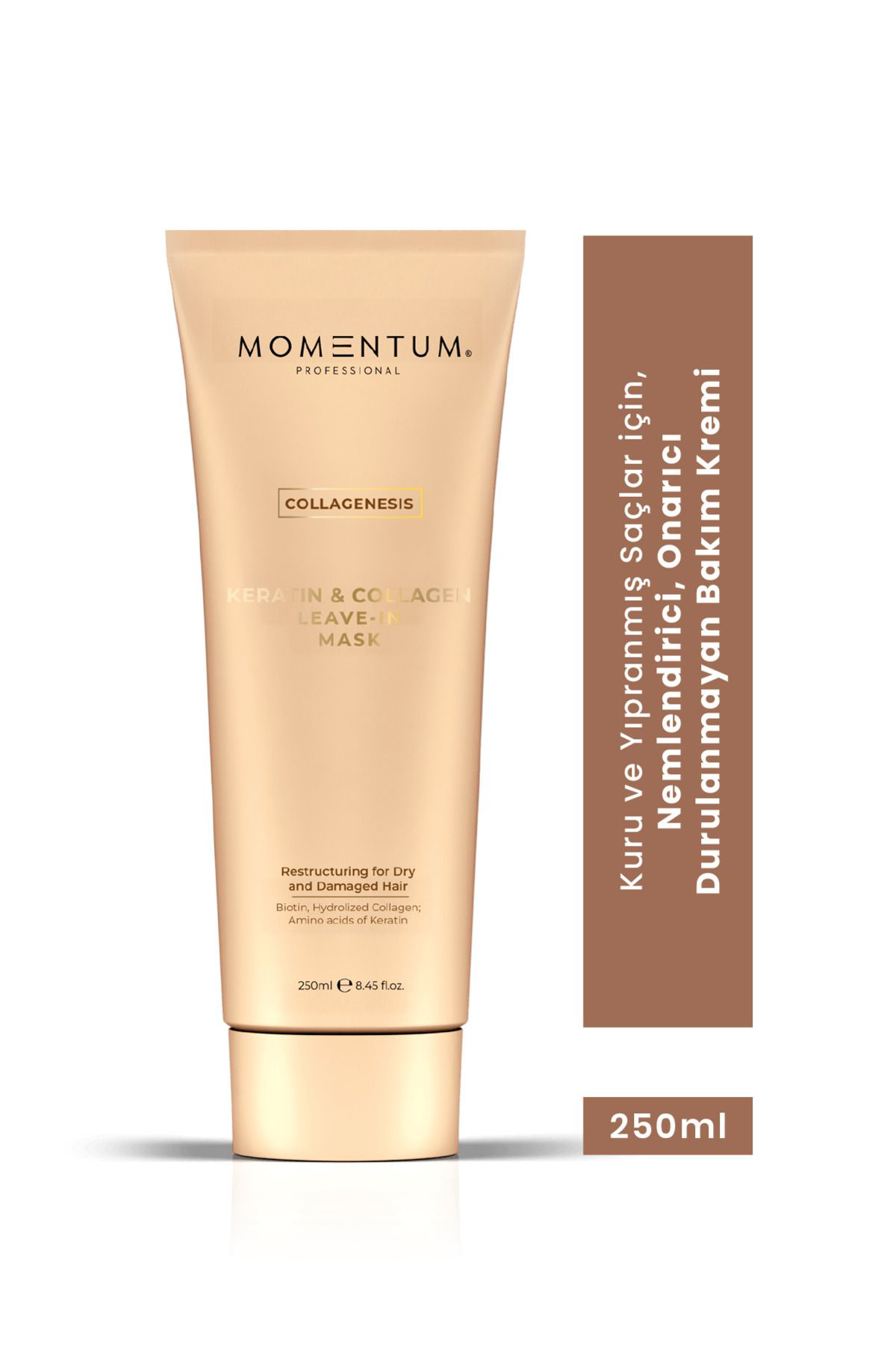 Momentum Saç Bakim Maskesi Durulanmayan Keratin&Collagen 250 Ml