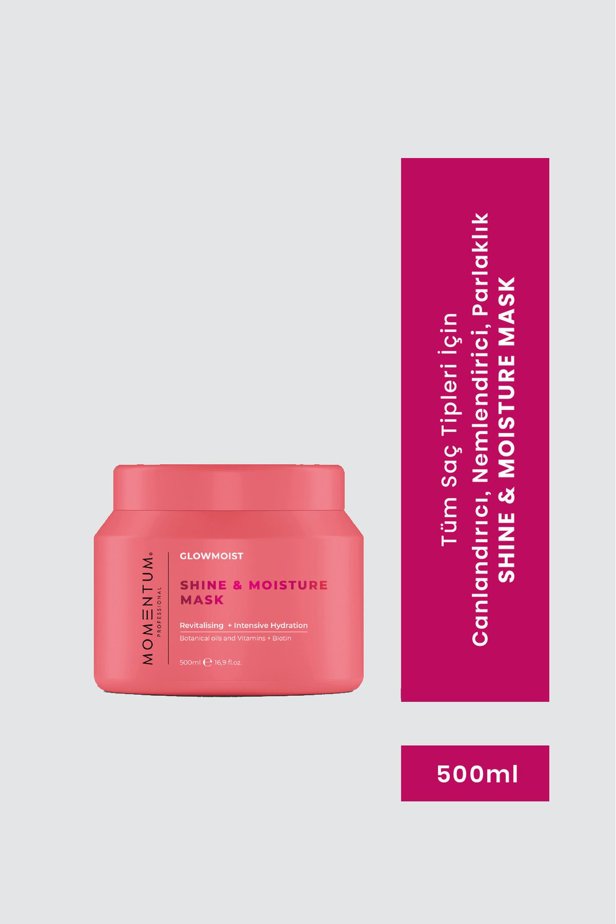 Momentum Saç Bakim Maskesi Shine&Mousture 500 Ml