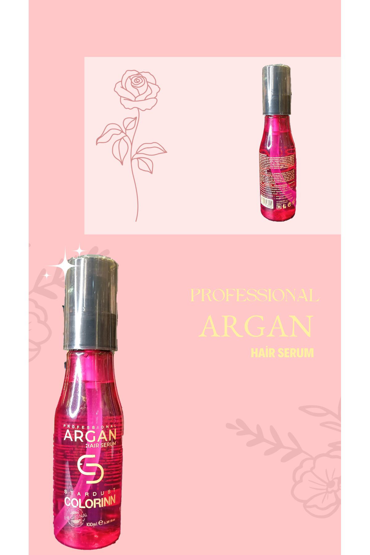 Stardust Saçta Zarif Bir Lüks:  Colorinn Professional Argan Saç Se