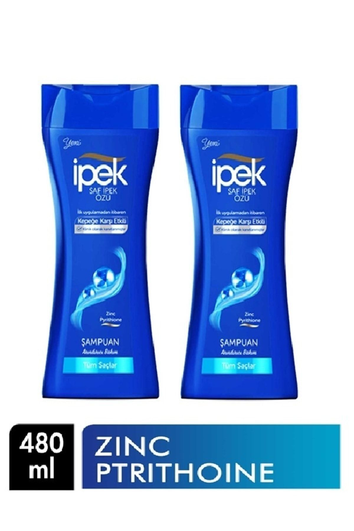 Saf Ipek Özü Kepeğe Karşi Etkili Şampuan 450 ml X 2 Adet