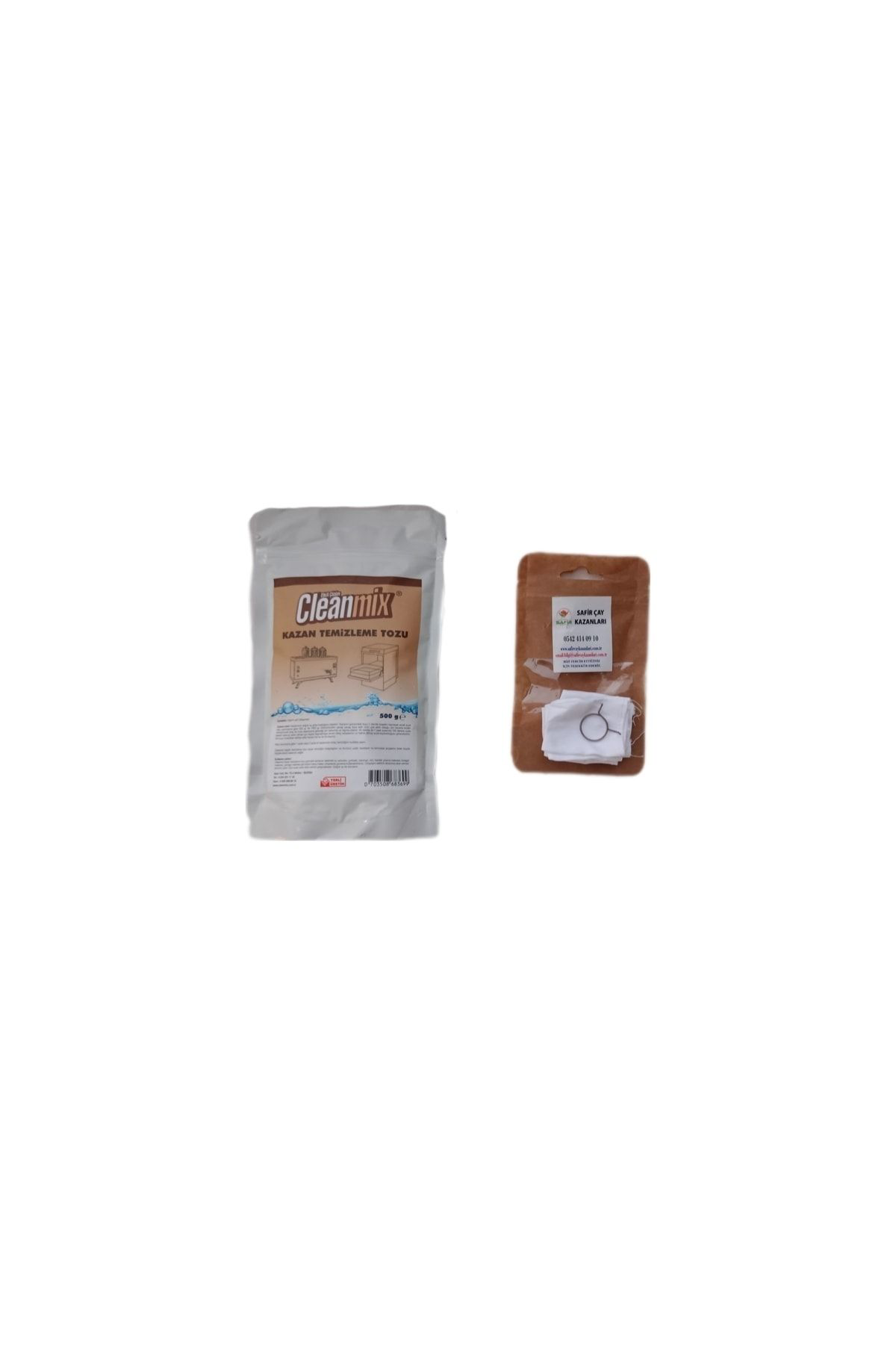 Cleanmix Safir 500 Gr. Çay Kazani Organik Kireç Temizleme Tozu Musluk Bezi