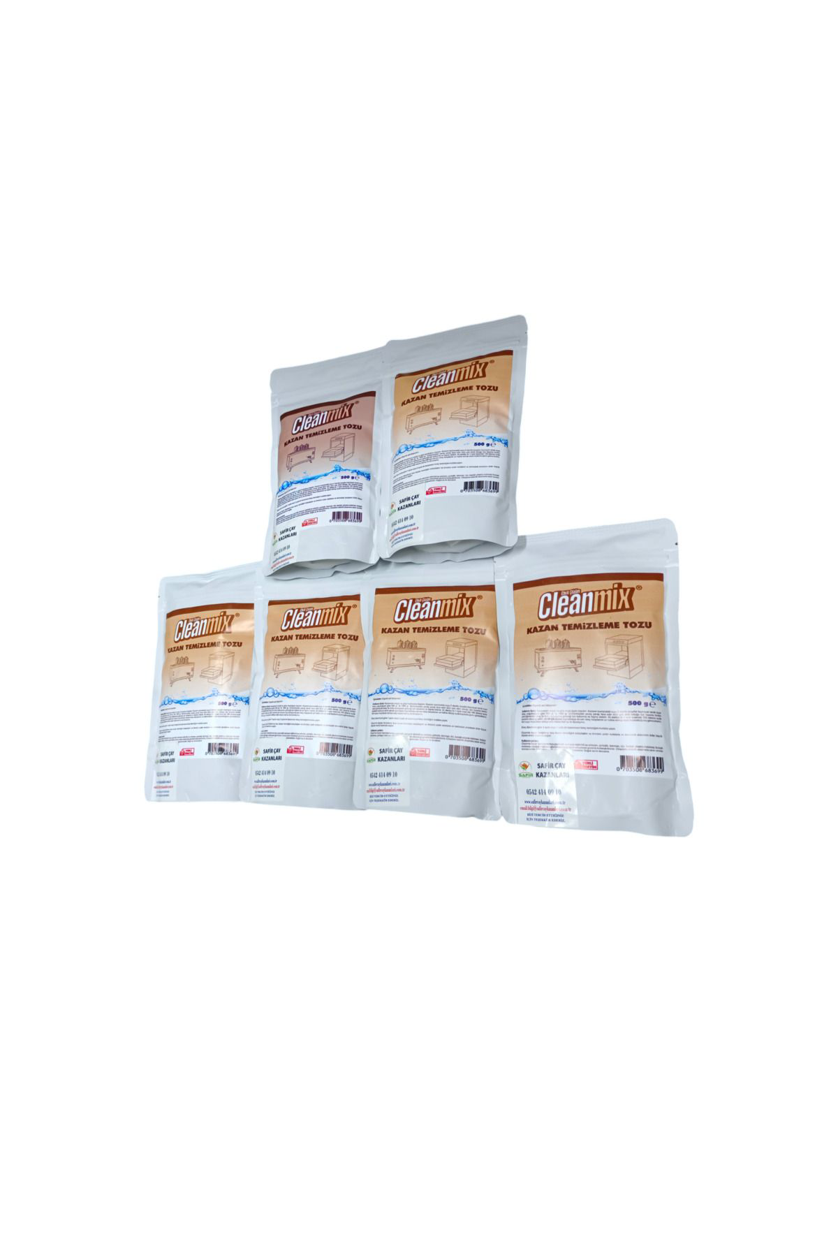 Safir Çay Kazanlari Safirim 3 Kg. Çay Kazani Kireç Temizleme Tozu Kireç Temizleme İla
