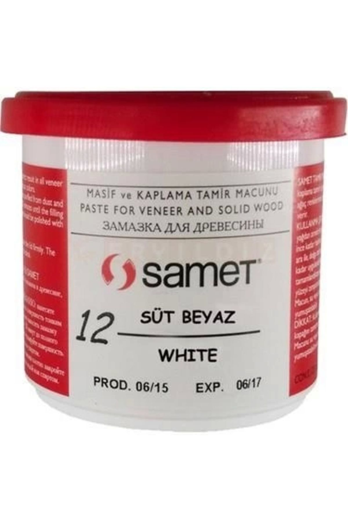 Toptan Bulurum Samet Süt Beyaz Tamir Macunu 200 Gr