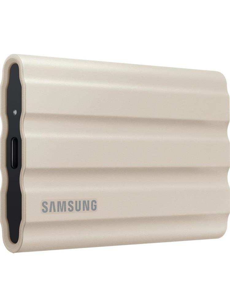 Samsung 2TB T7 Shield Usb 3.2 (Okuma 1050MB - Yazma 1000MB) Bej T
