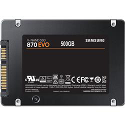 Samsung 500GB 870 Evo 560MB-530MB-s Sata 2.5" (MZ-77E500BW) SSD S
