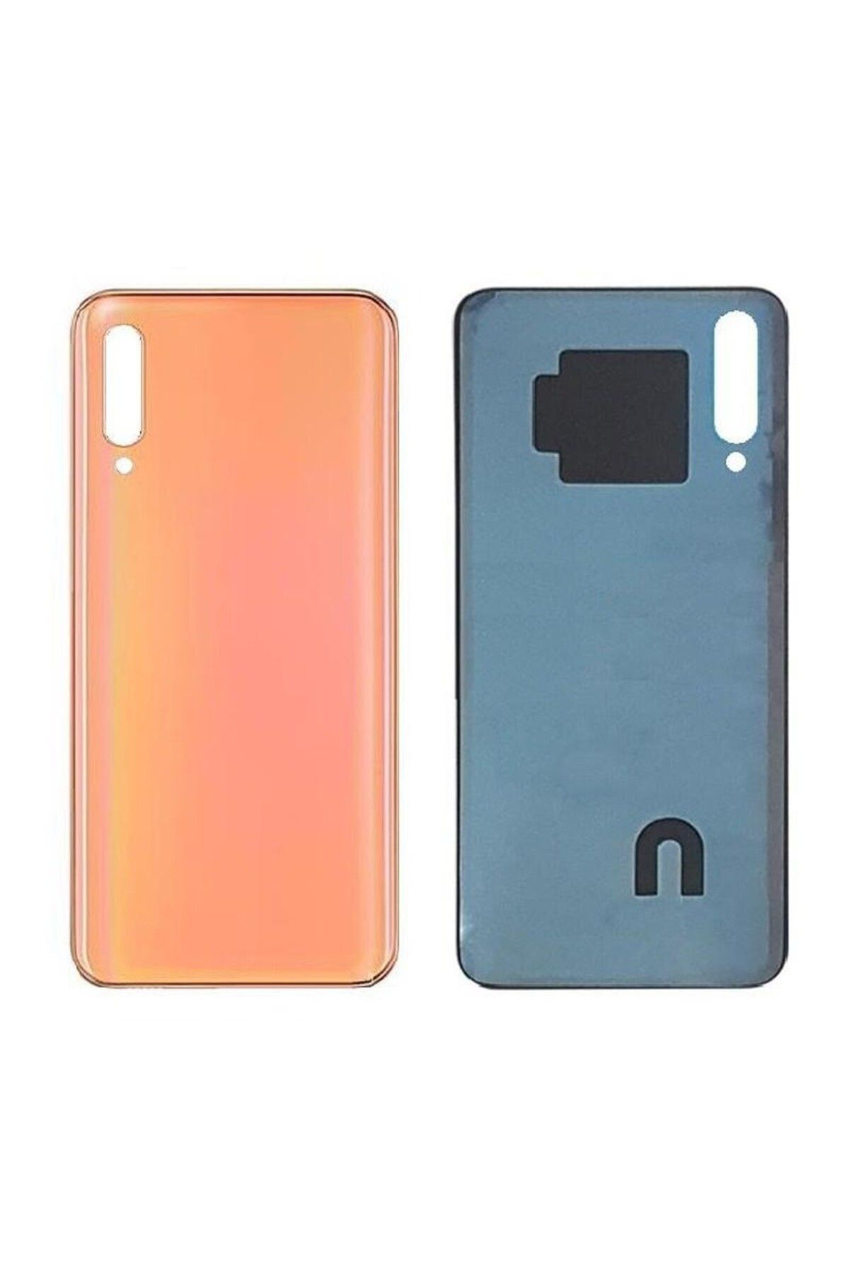 Boyra Teknoloji Samsung Galaxy A70 Sm-A705f Arka Pil Kapaği Lens Hariç Mercan