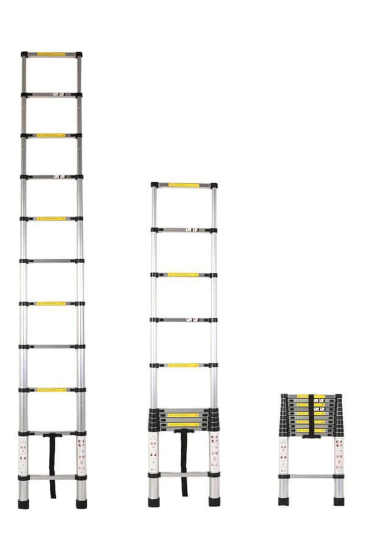 K&A Sarayli Teleskopik Merdiven 11 Basamak 3.20 Metre
