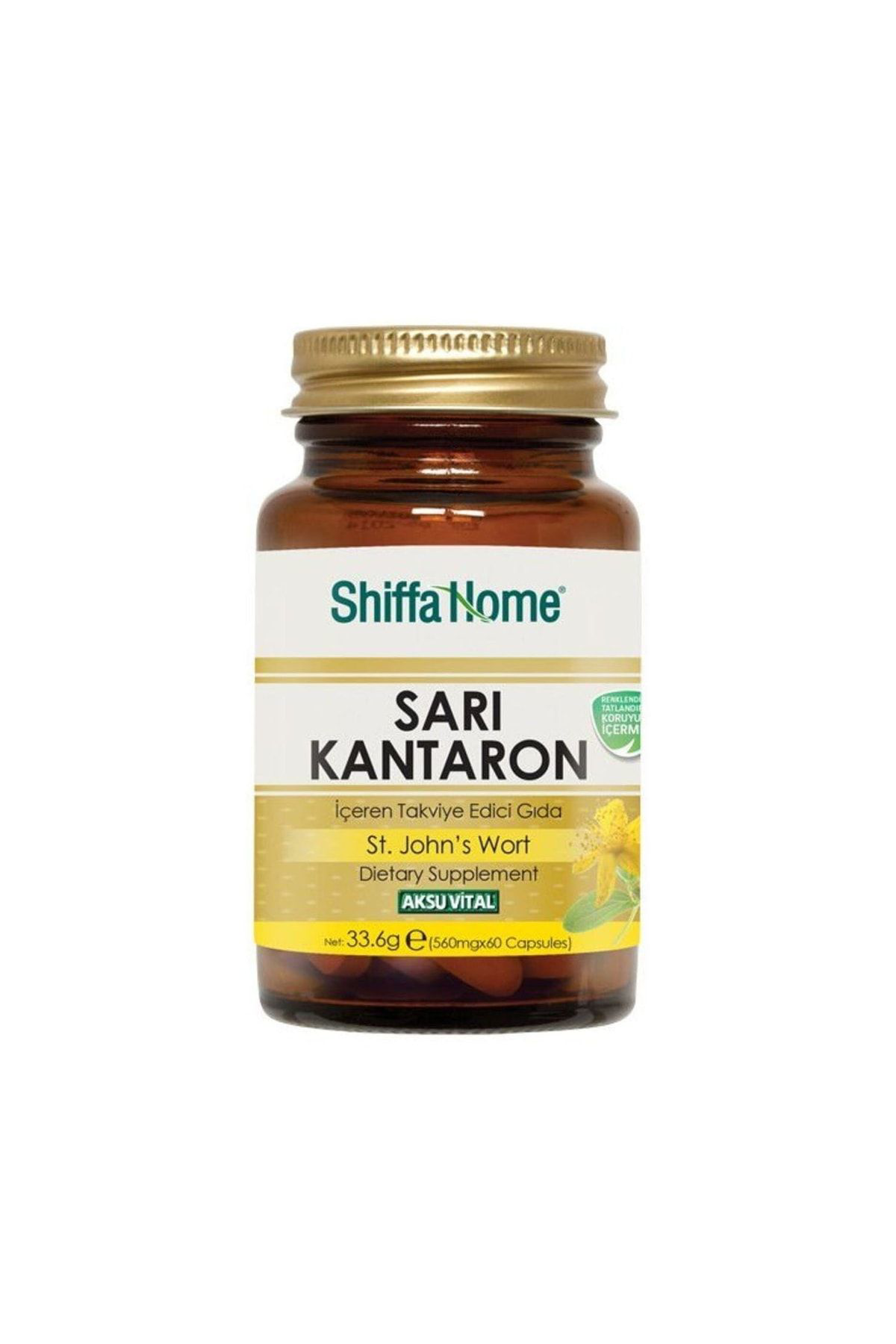 Shiffa Home Sari Kantaron (John's Wort) 560Mg 60 Kapsül X 3 Adet