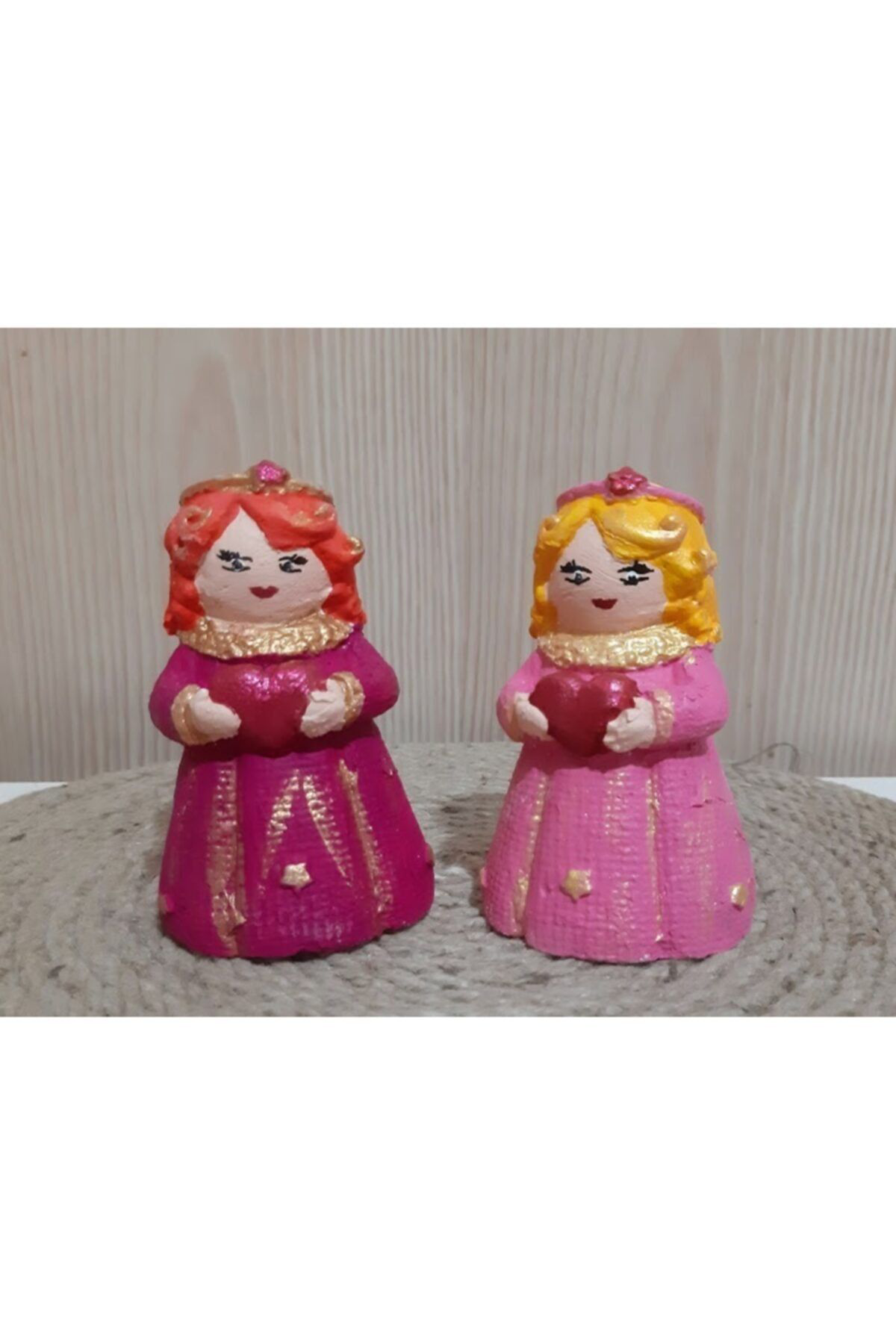 Dodemert Home Sari- Portakal Prenses Kiz Dekoratif