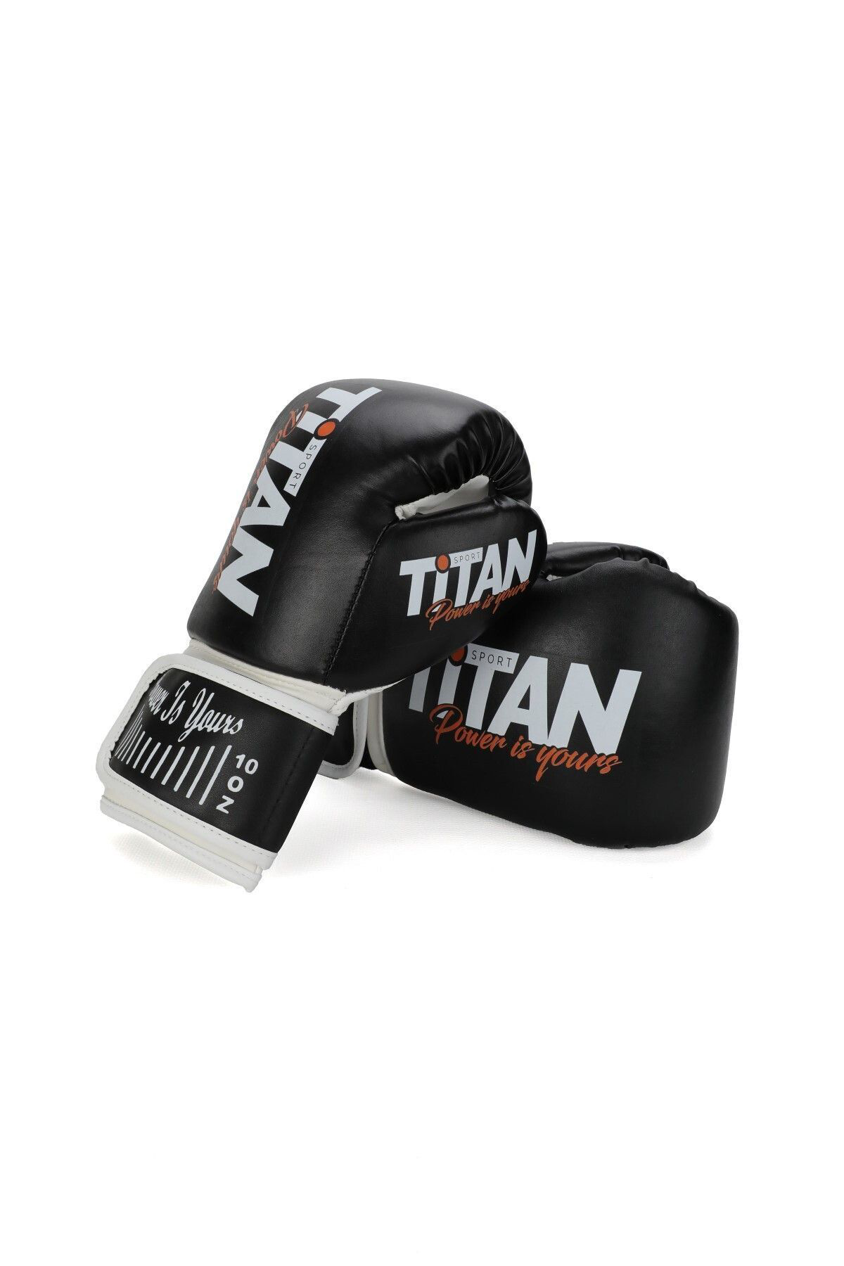Titan Sport Sari Siyah Serisi Özel Takim Set , Camli Boks Kaski, Boks Eldiven