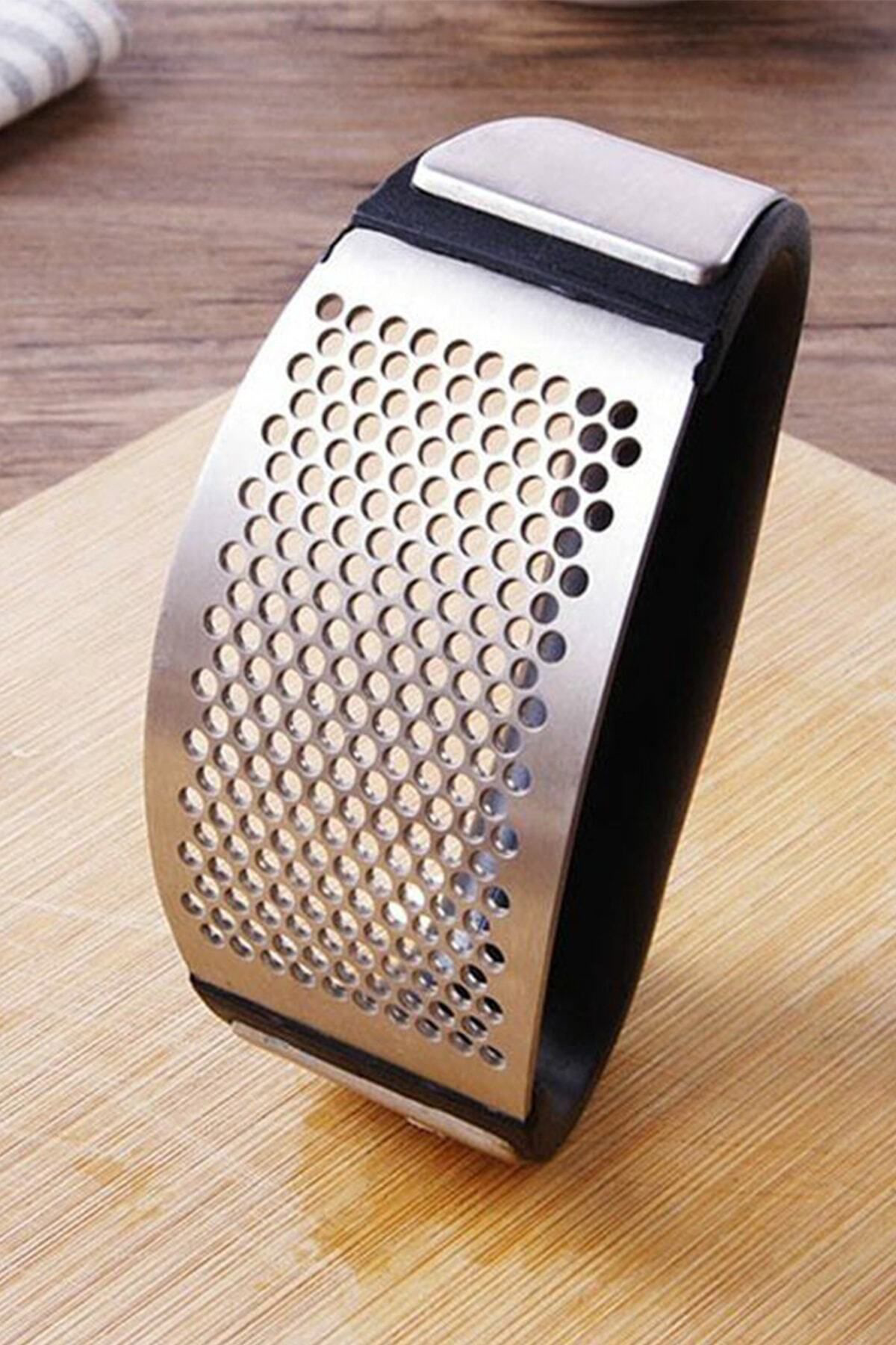 K&A Sarimsak Ezici Paslanmaz Çelik Garlic Press