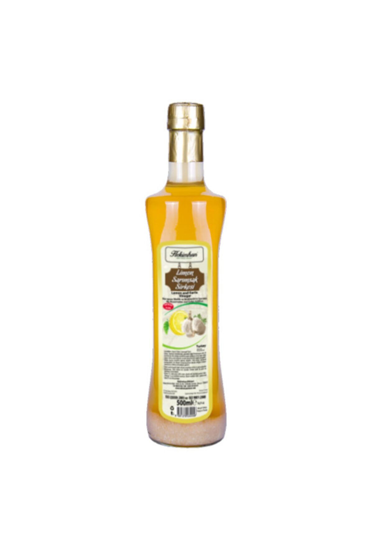 Hekimhan Bitkisel Sarimsakli Limon Sirkesi 500 Ml