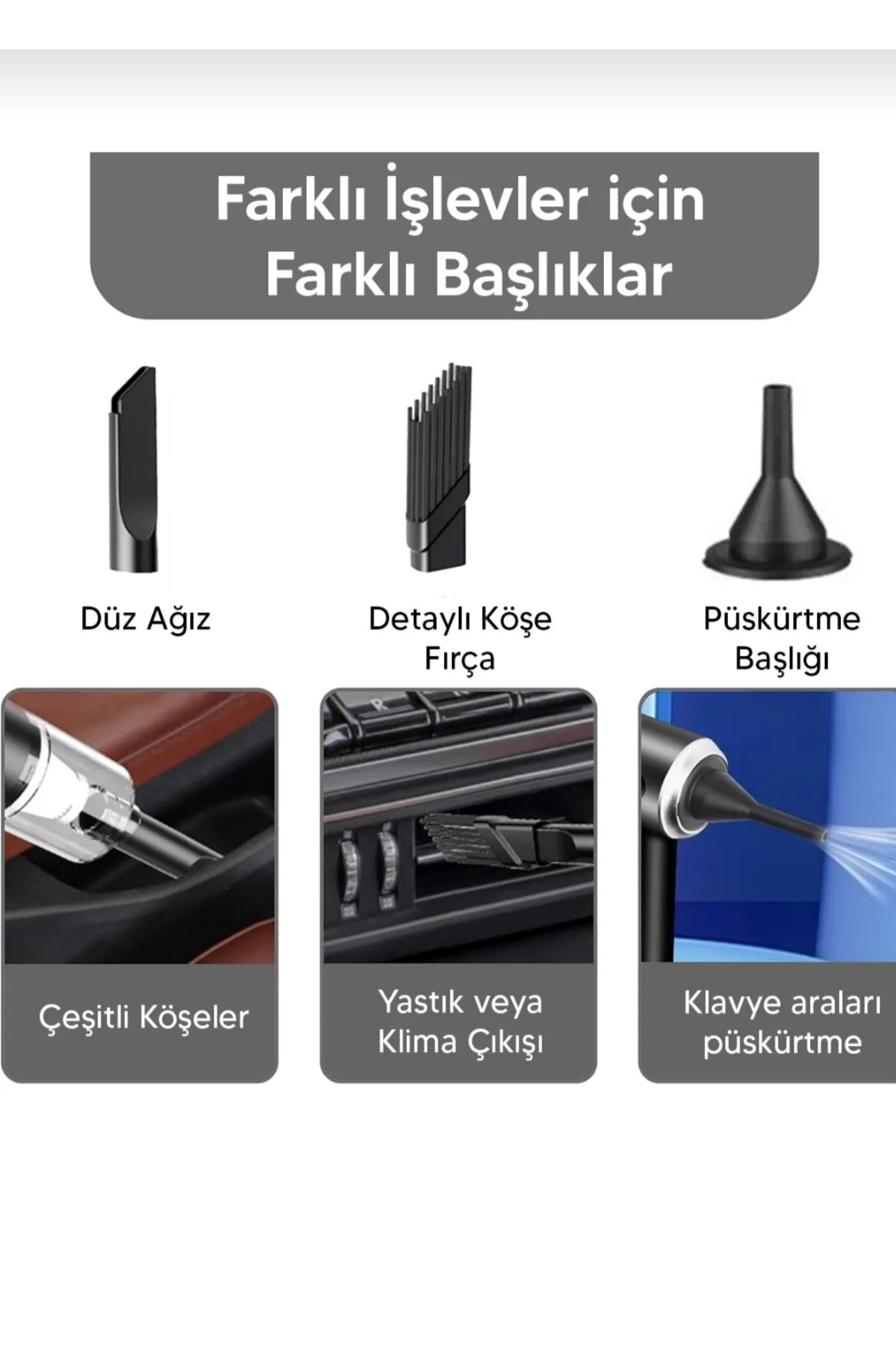 Hasuba Şarjli Süpürge