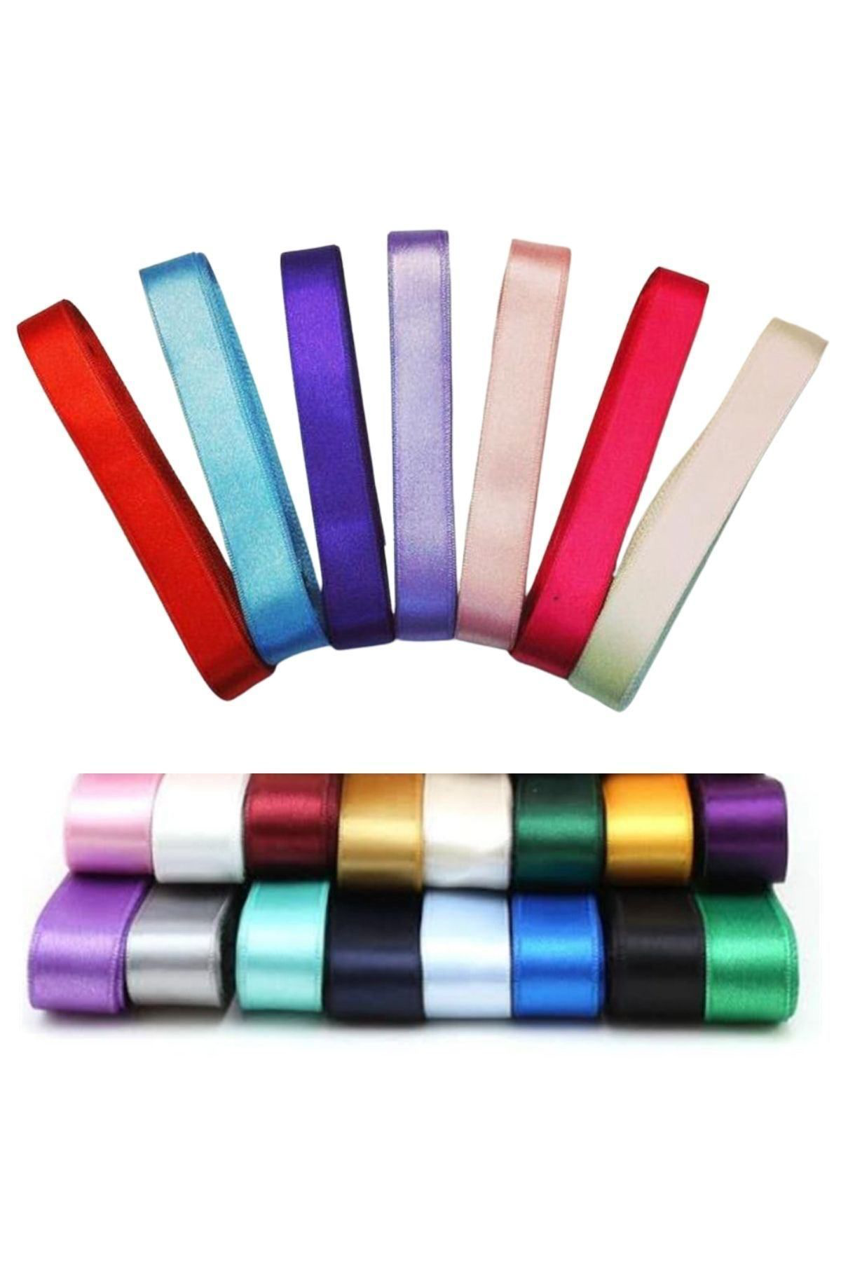 Ok Aksesuar Saten Kurdele 1 Cm 10 Metre Ekru