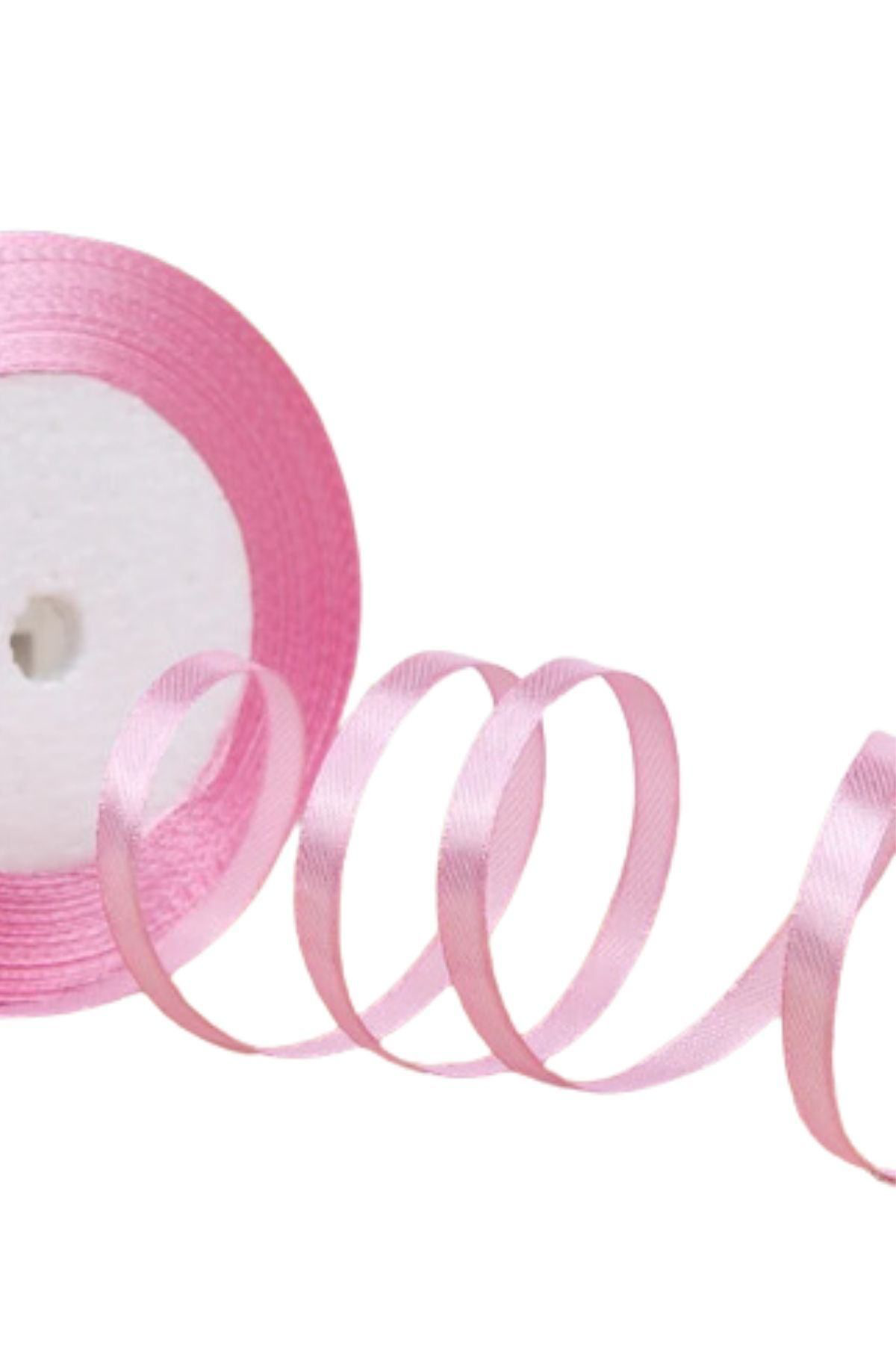 Ok Aksesuar Saten Kurdele 3 Cm 10 Metre Toz Pembe