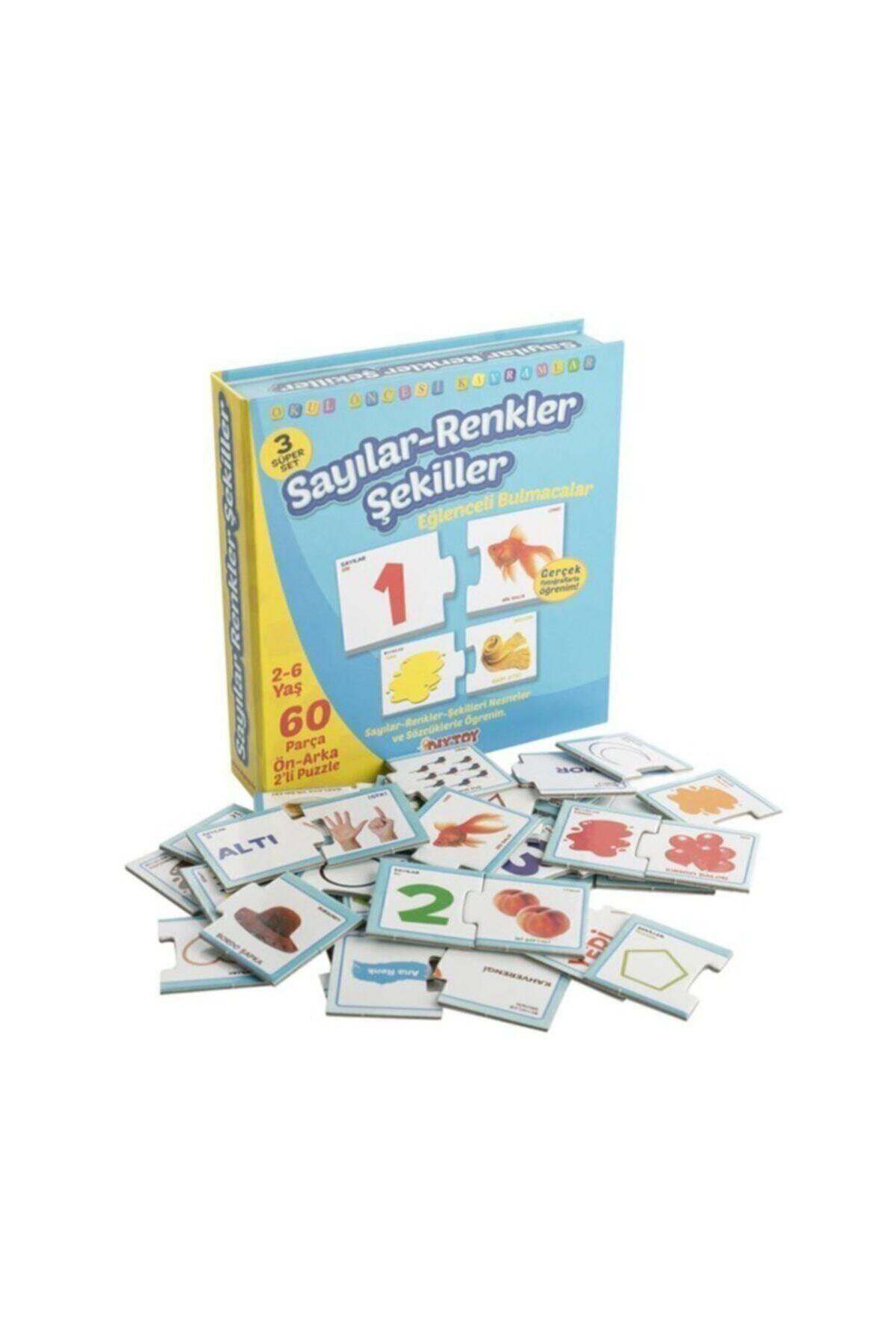 Diytoy Sayilar Renkler Şekiller Bulmaca