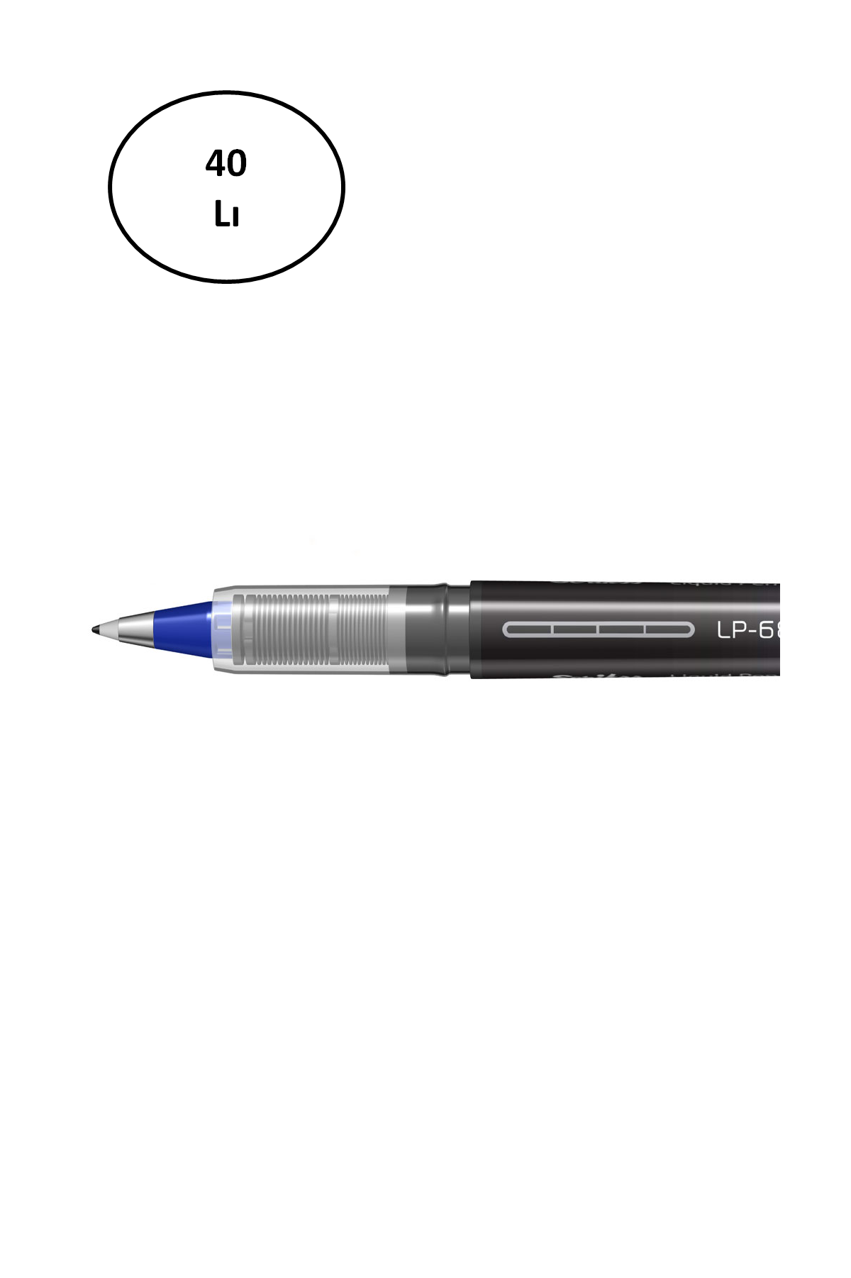 Just Cheap Store Scrikss Lp 68 Liquid Pen Mavi 40'Li