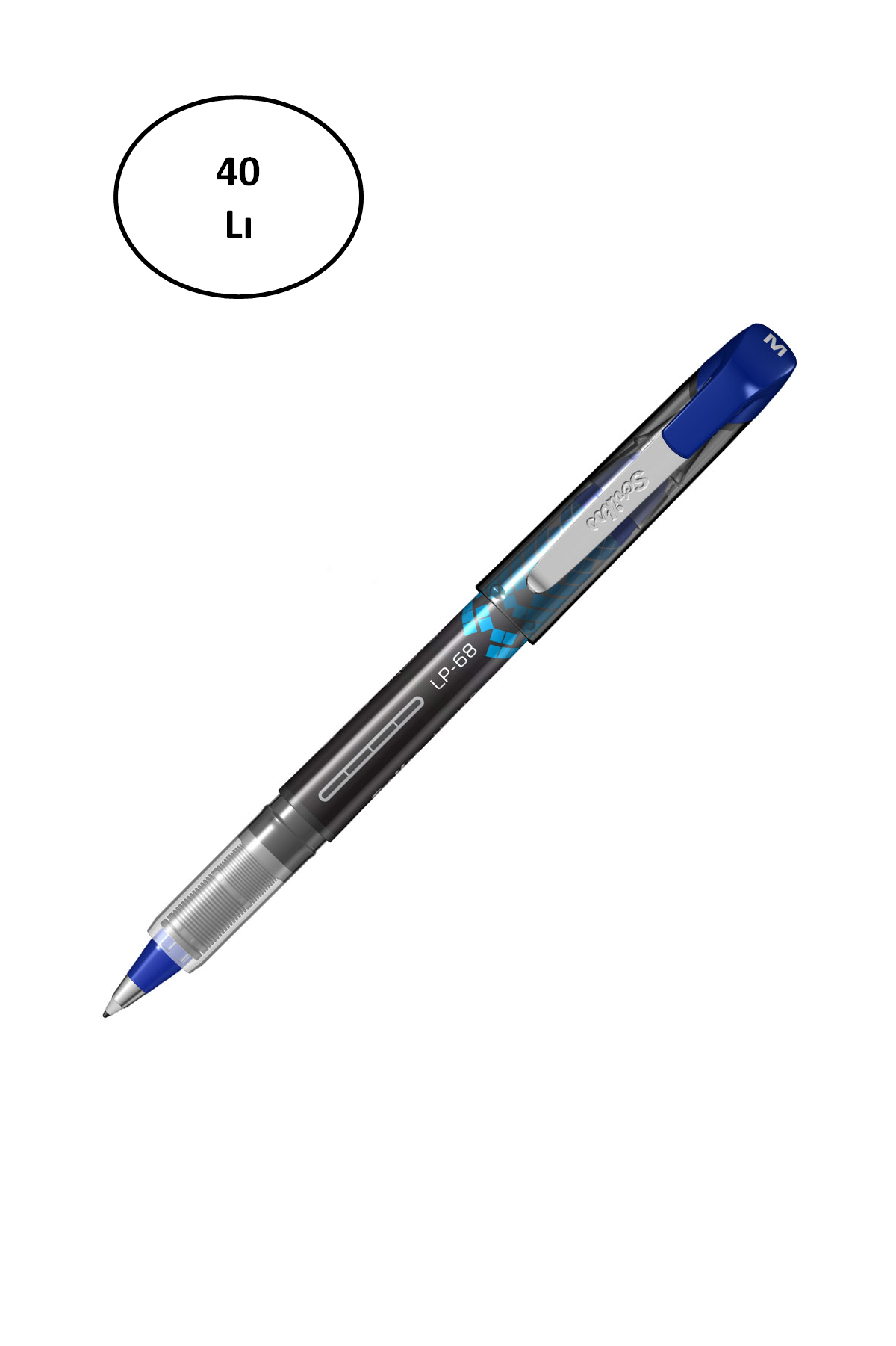 Just Cheap Store Scrikss Lp 68 Liquid Pen Mavi 40'Li