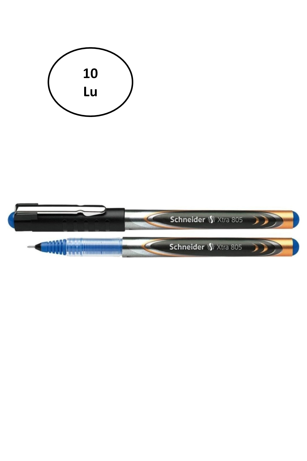Just Cheap Store Scx036 805 Roller Kalem Xtra İğne Uç 0.5 Mm Mavi 10'Lu