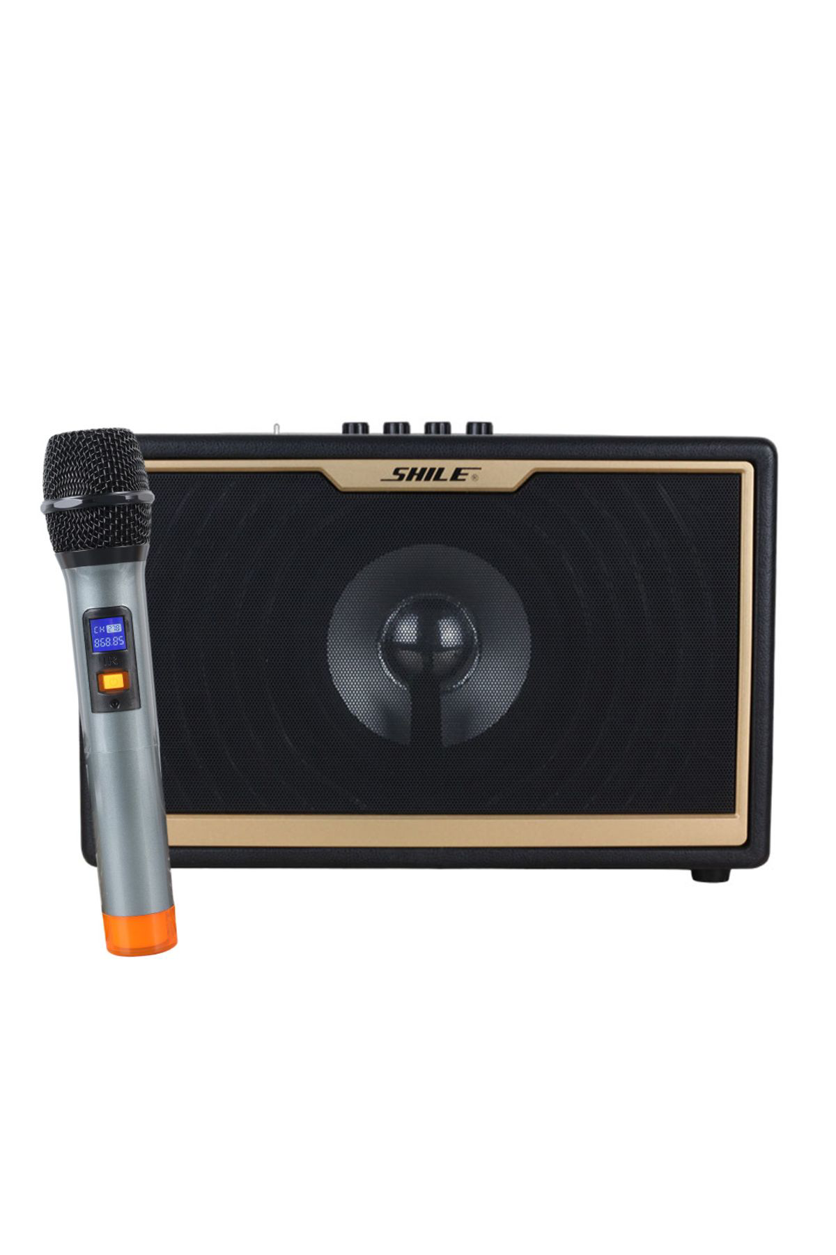 Ok Aksesuar Sd-1 El Mikrofonlu Kumandali Usb+Sd+Bt Seyyar Portatif Anfi Go506