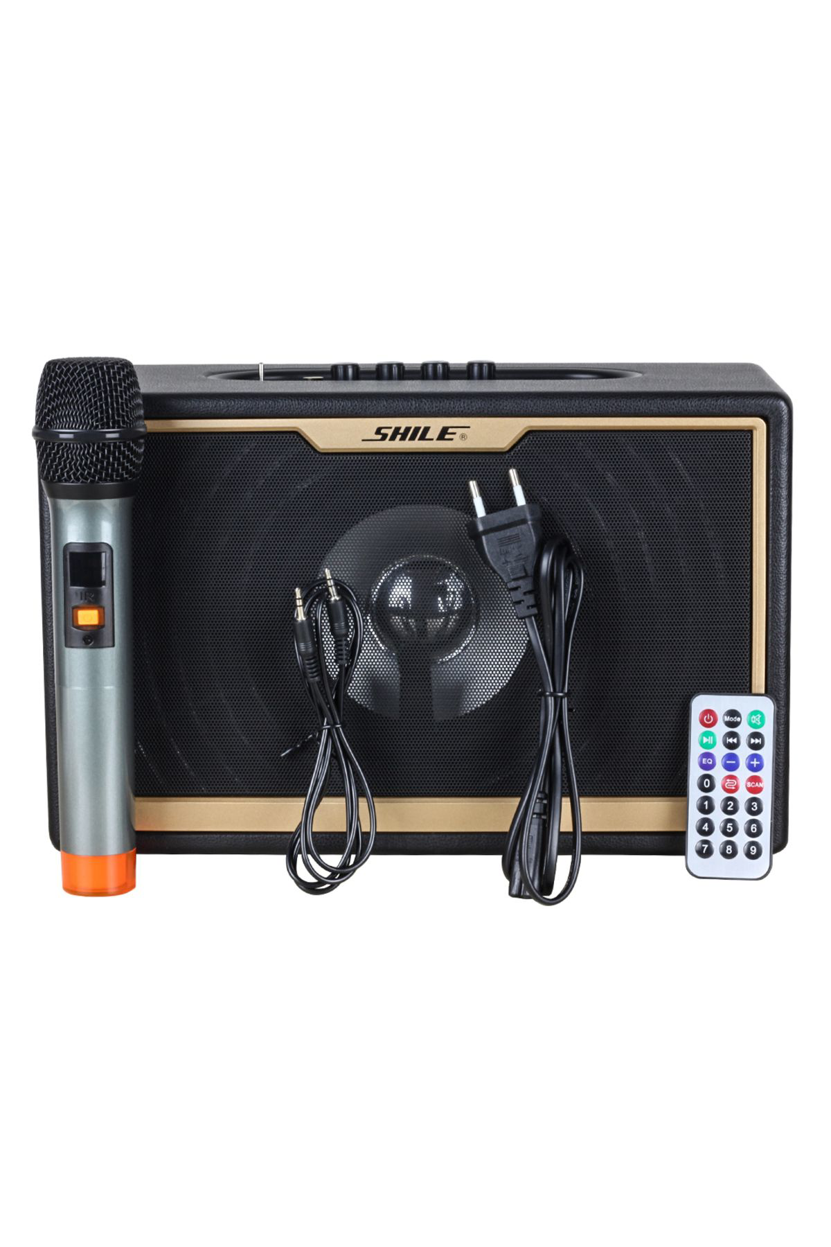 Ok Aksesuar Sd-1 El Mikrofonlu Kumandali Usb+Sd+Bt Seyyar Portatif Anfi Go506
