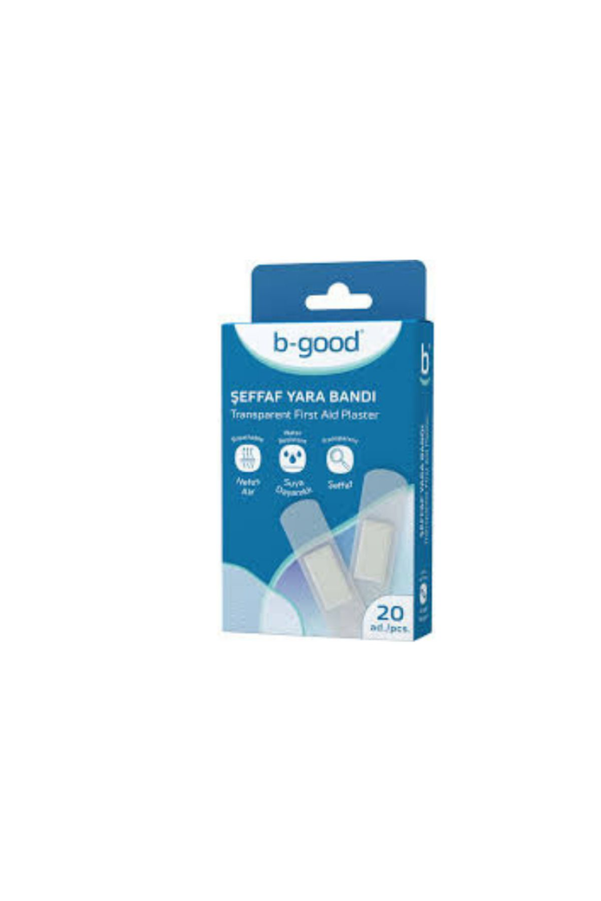 B-Good Şeffaf Yara Bandi 20 Adet