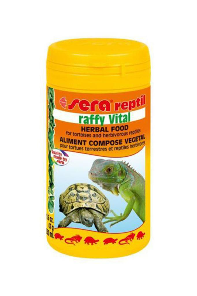 Sera  Raffy Vital Nature Kaplumbağa Yemi 250 Ml