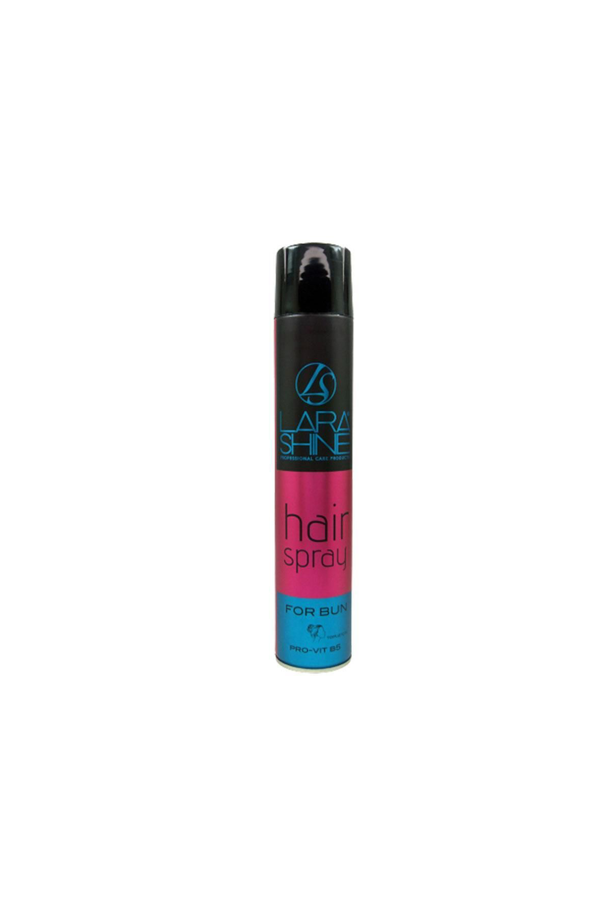 Lara Shine Sert Topuz Saç Spreyi For Bun 400 Ml.