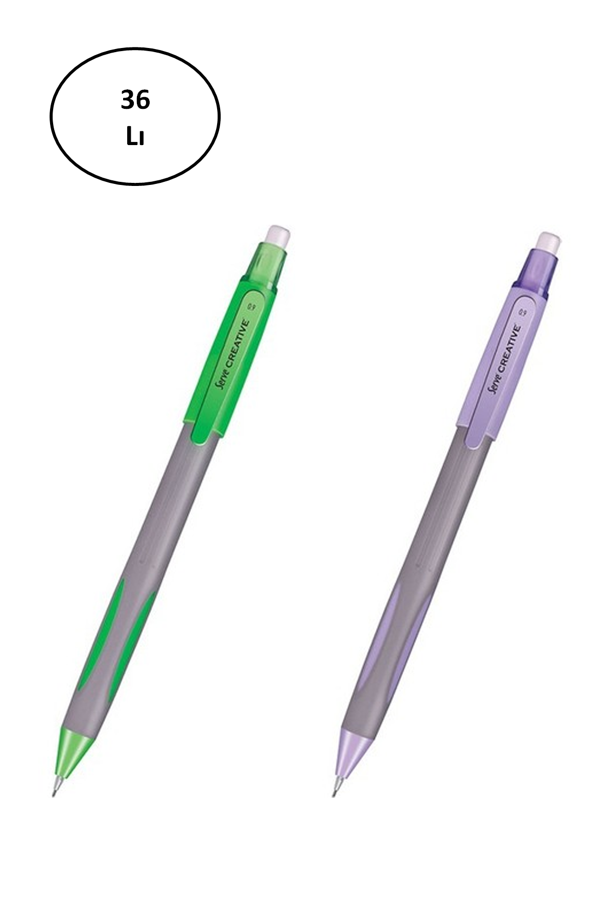 Just Cheap Store Serve Creative Versatil Kalem 0.9 Mm 36'Li