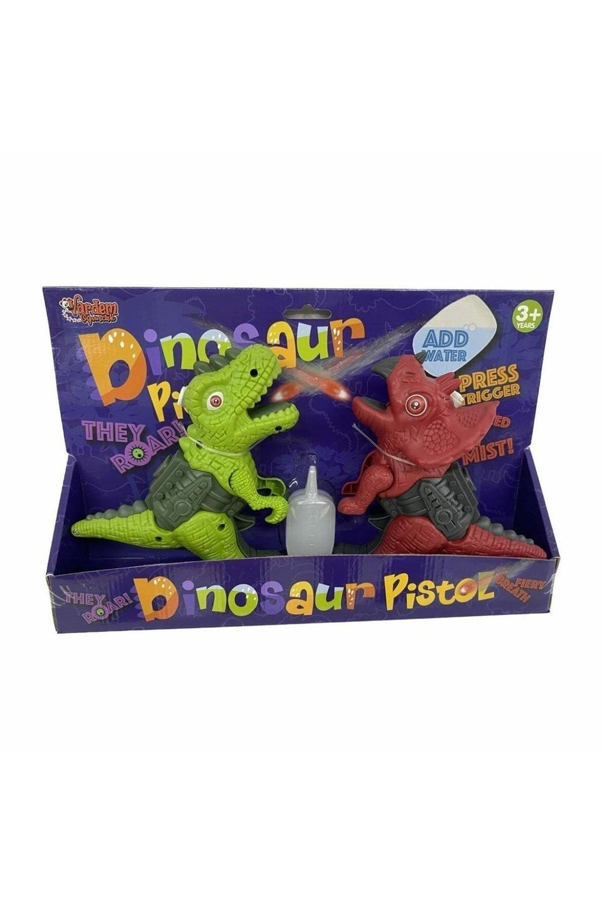 Oyuncak Store Sesli Ve İşikli Buhar Atan İkili Dinazor