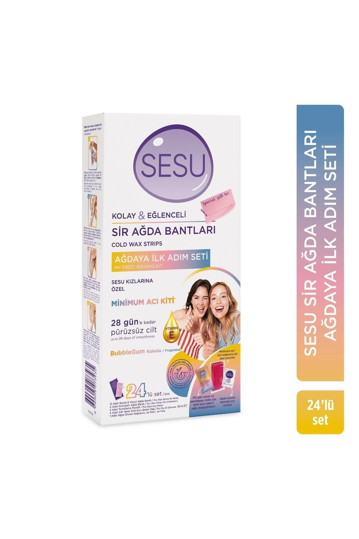 Sesu  Sir Ağda Bantlari Ağdaya İlk Adim Seti 24 Lü