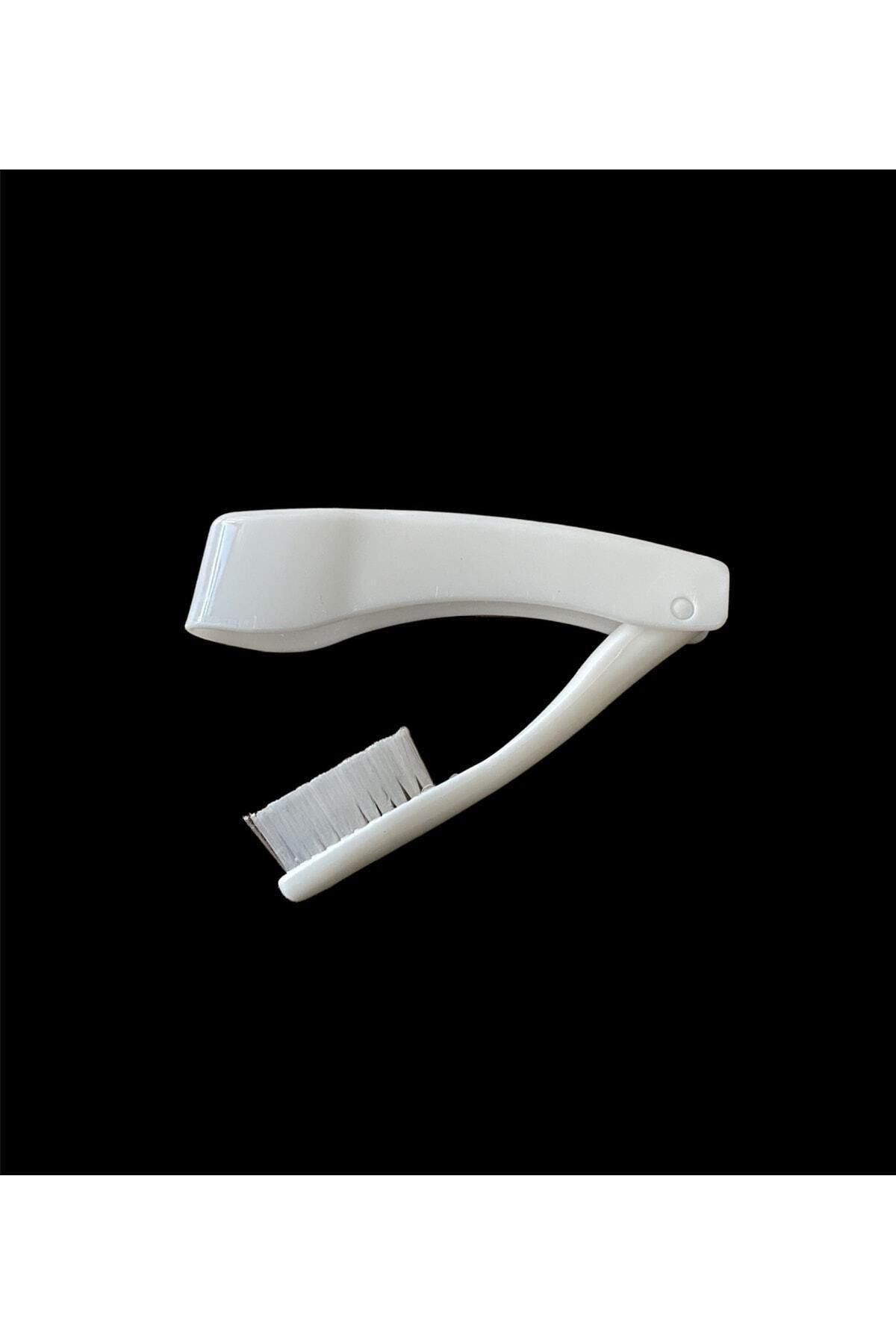 Dental Alişveriş Seyahat Tipi Katlanir Diş Firçasi(Beyaz)