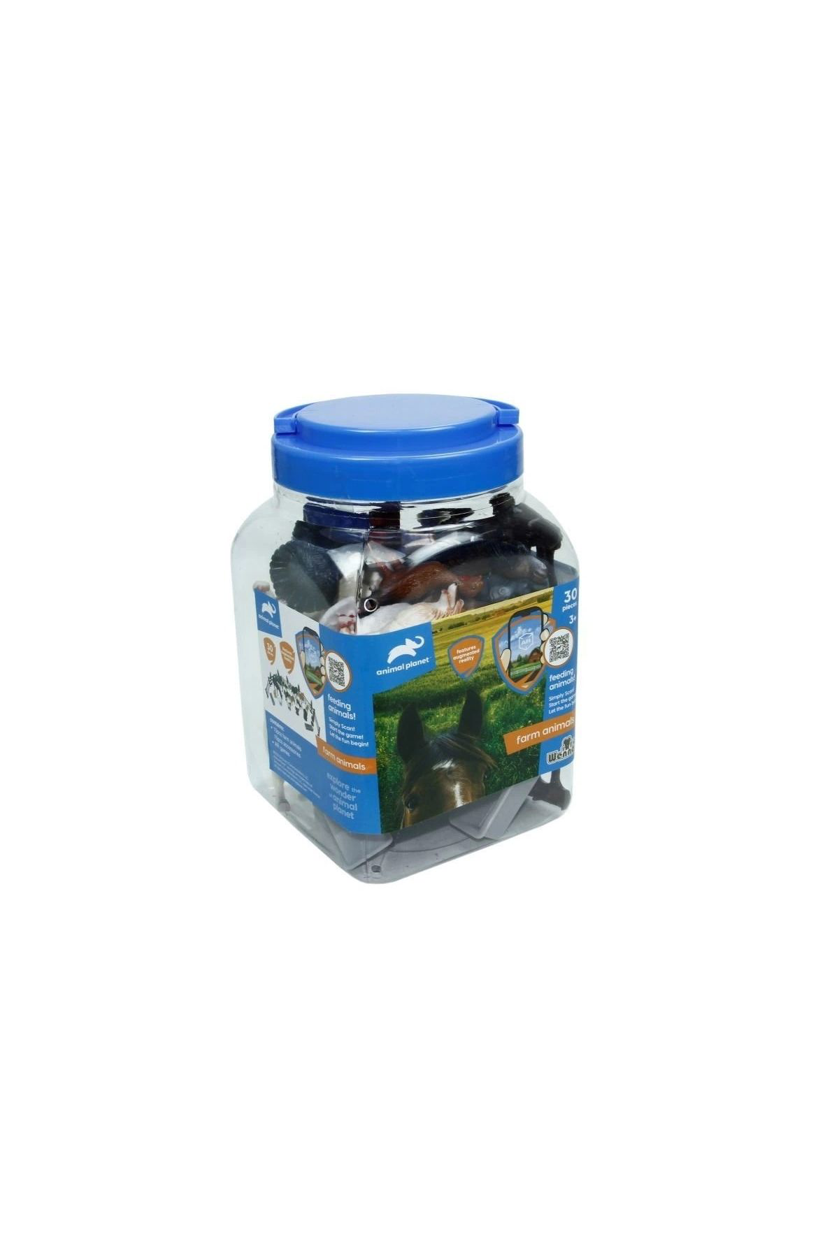 Vardem Oyuncak Sh-D6601-1 2 3 4 30 Parça Hayvan Seti 2 Vahşi - 2 Çiftlik - Varde