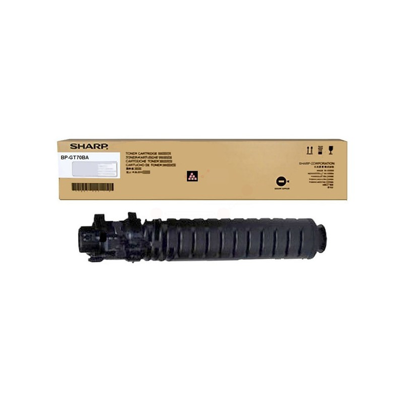 SHARP BP-GT70BA Black Siyah Orjinal Fotokopi Toneri BP-50c26-50c3