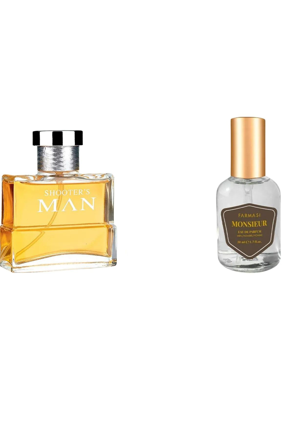 Farmasi Shooter's Man Edp Erkek Parfümü + Monsieur Erkek Parfüm 50 Ml