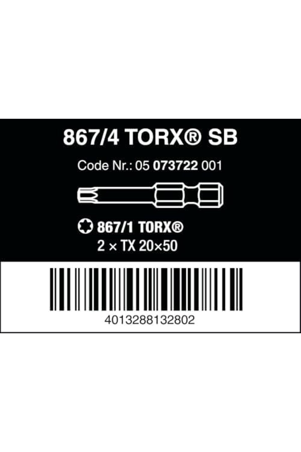Storemax Shopmst 05073722001 Uzun Uçlar 867/4 Z Torx Sb 2 X Tx 20 X 50 Mm