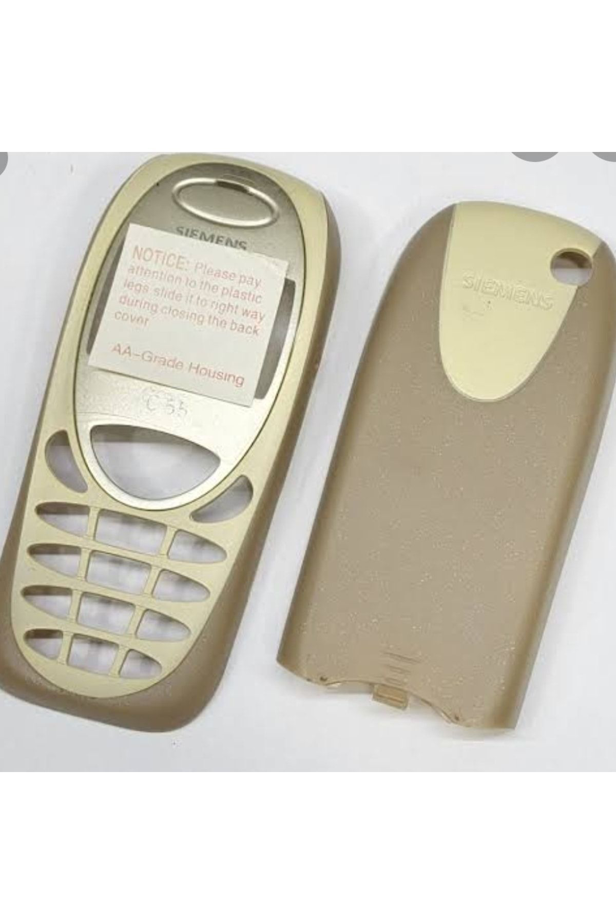 Blackdemss Siemens C55 Komple Kapak Takimi Goldpa