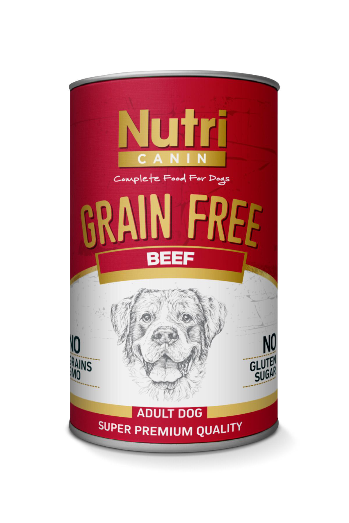 Nutri Canin Siğir Etli 400 Gr Tahilsiz, Tatli Patatesli Yaş Mamasi