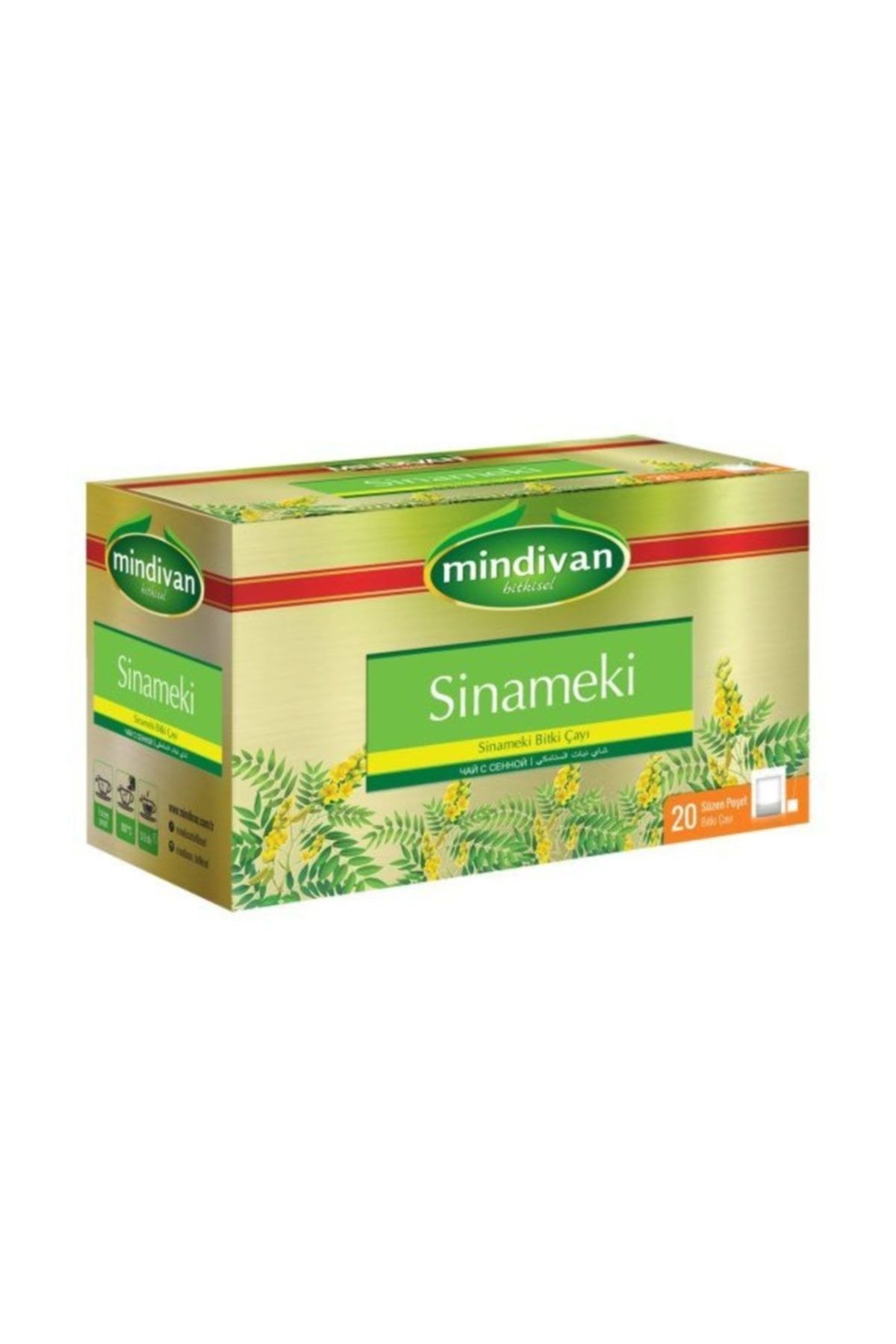 Mindivan Sinameki Çayi 20'Li Poşet Çay